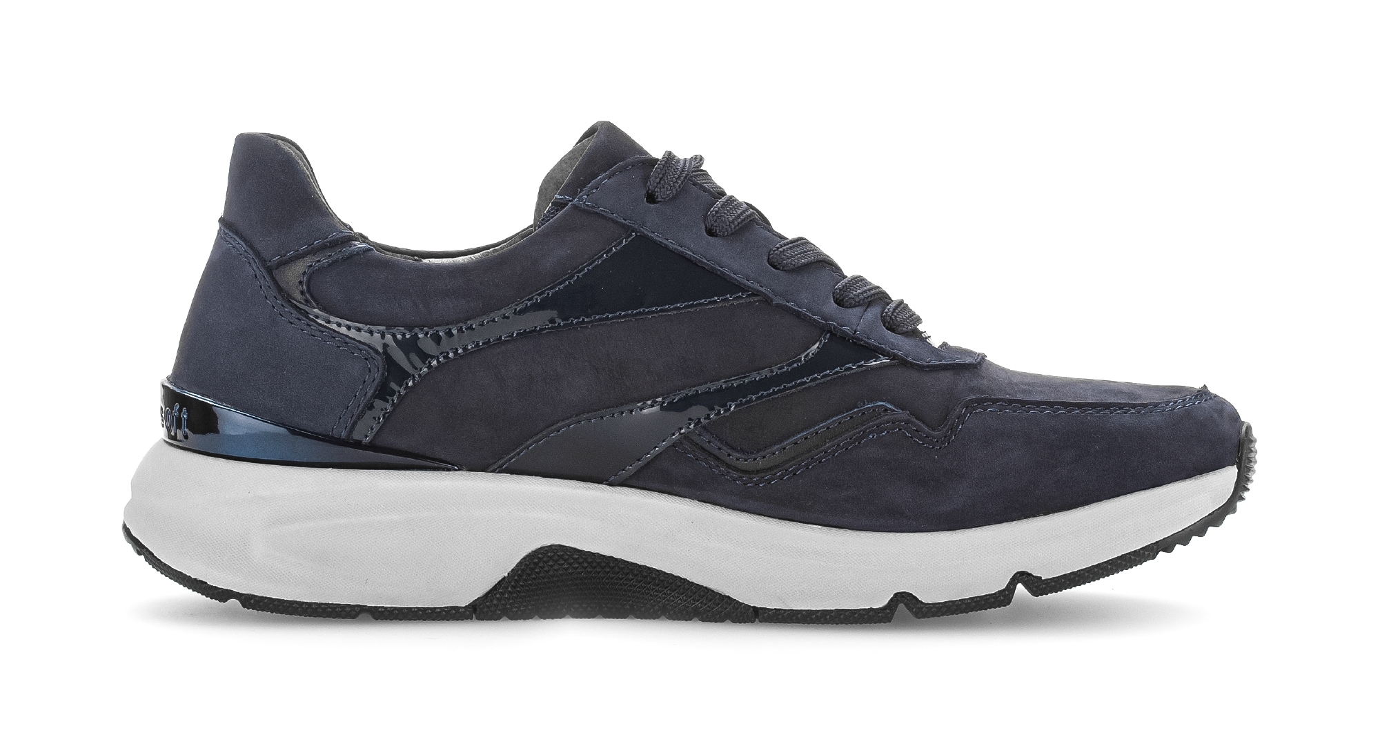 Gabor Rollingsoft Plateausneaker, Schnürschuh, Halbschuh mit der typischen rollingsoft-Laufsohle