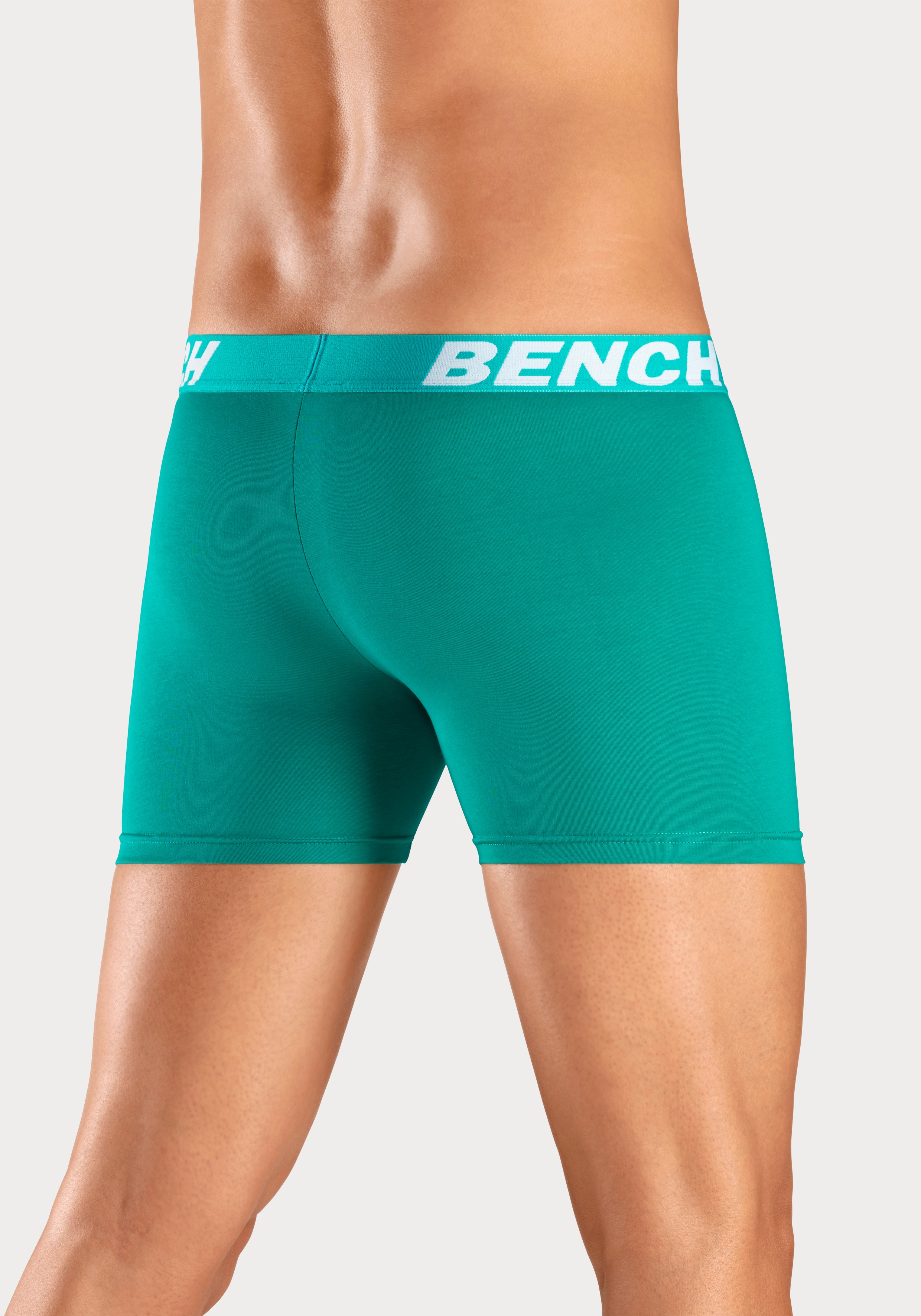 Thumbnail - Bench. Boxer "Boxershorts für Herren" Packung, 4 Stk. Unterhose mit längerer Beinform aus Baumwollmischung