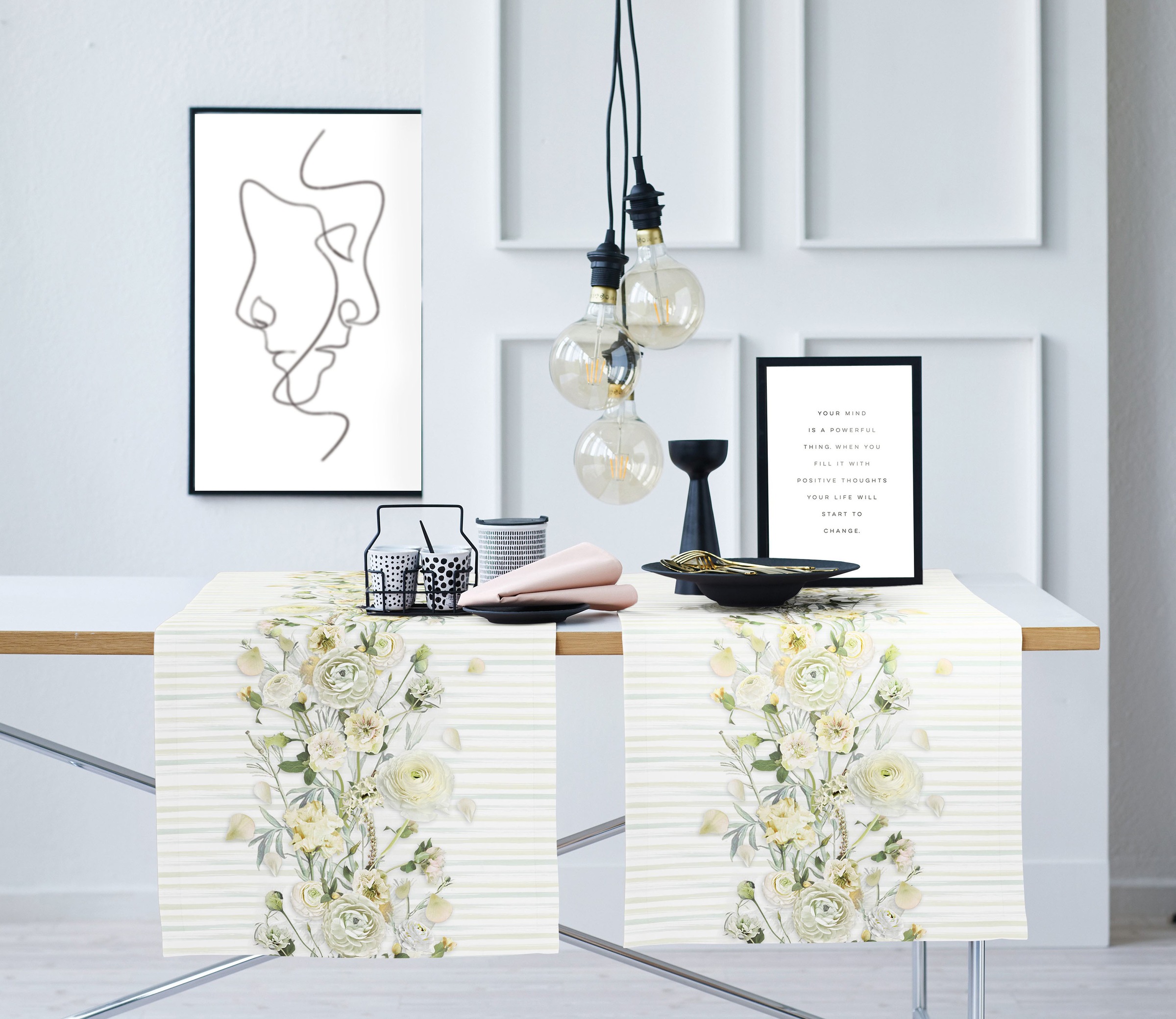 APELT Tischläufer "6402 SPRINGTIME, Frühjahrsdeko, Frühling" Digitaldruck günstig online kaufen