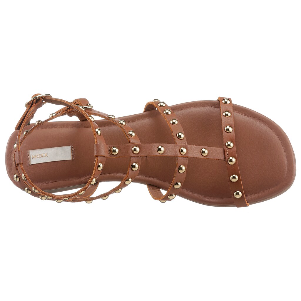 Marken MEXX Mexx Römersandale »Justine«, mit Schnallenverschluss cognac Marken MEXX Mexx Römersandale »Justine«, mit Schnallenverschluss cognac