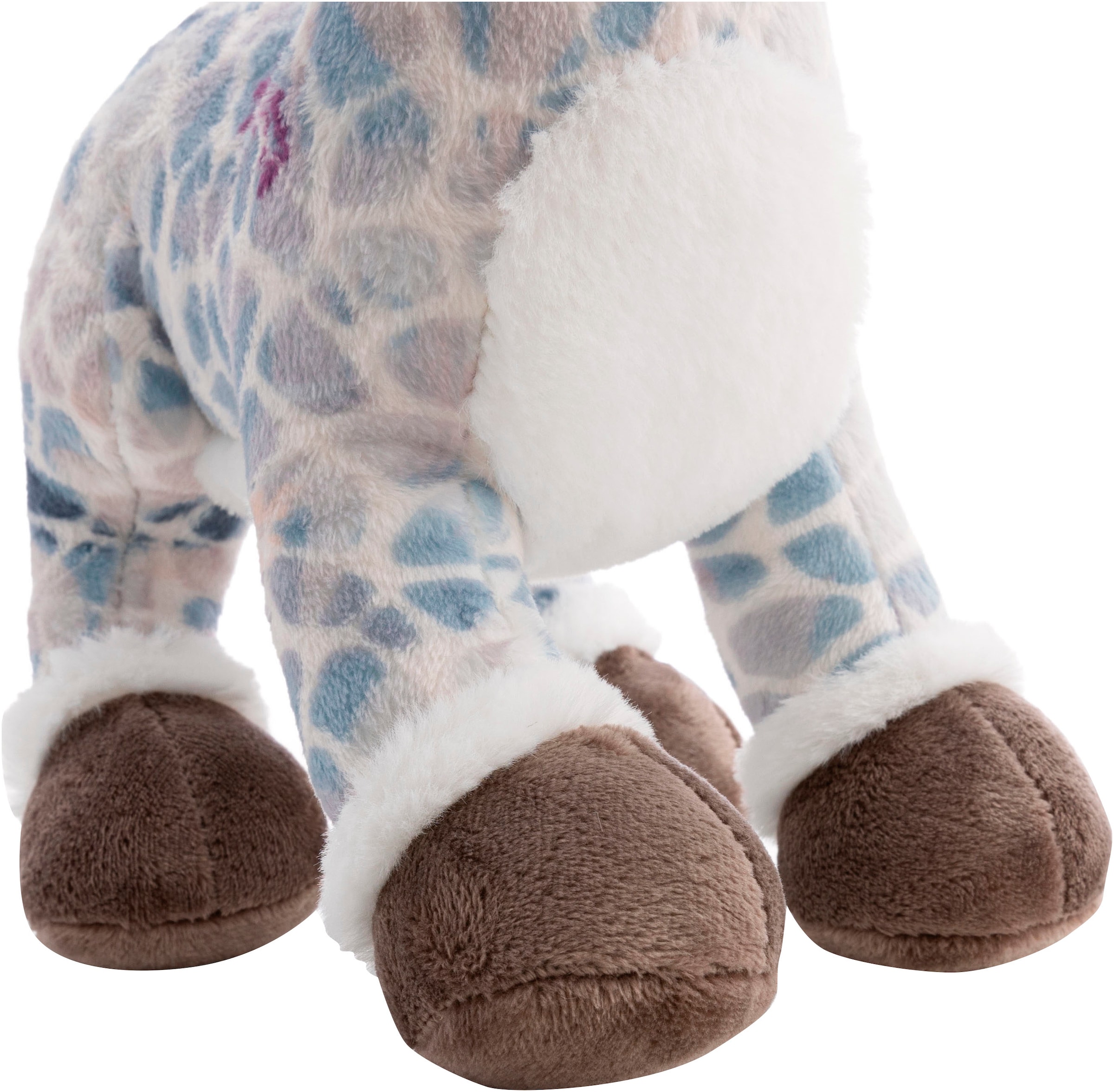 Nici Kuscheltier »Winter, Giraffe Winny Winterfur, 70 cm stehend« sitzend; enthält recyceltes Material