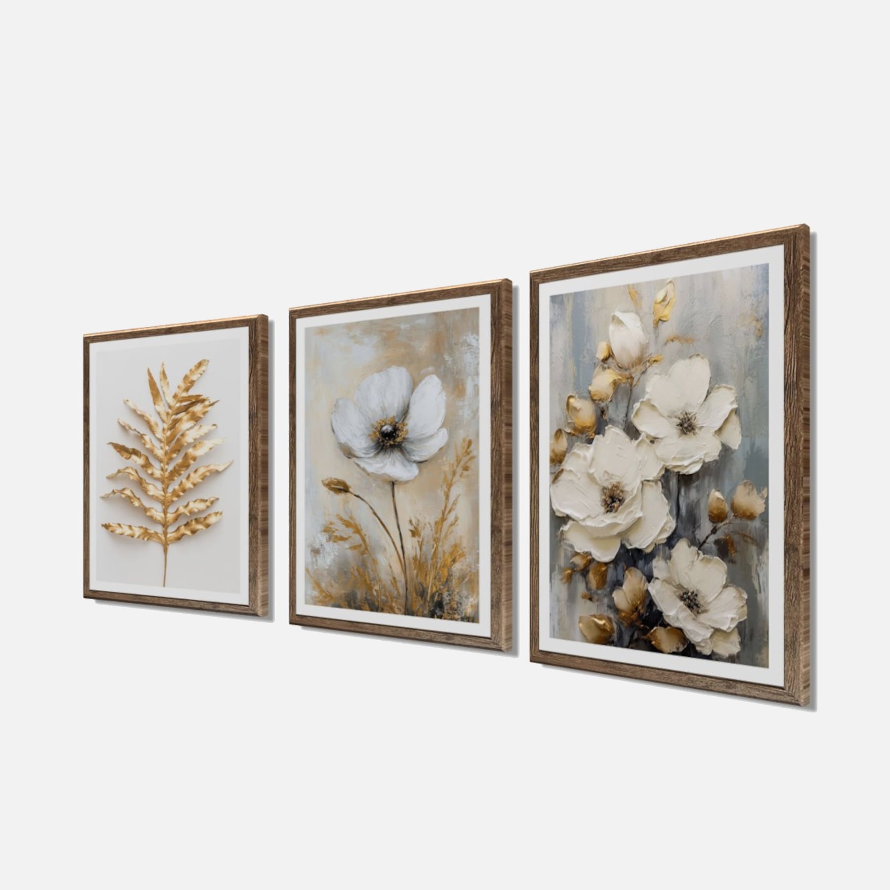 Bönninghoff Bild mit Rahmen 3 Stk. tlg.