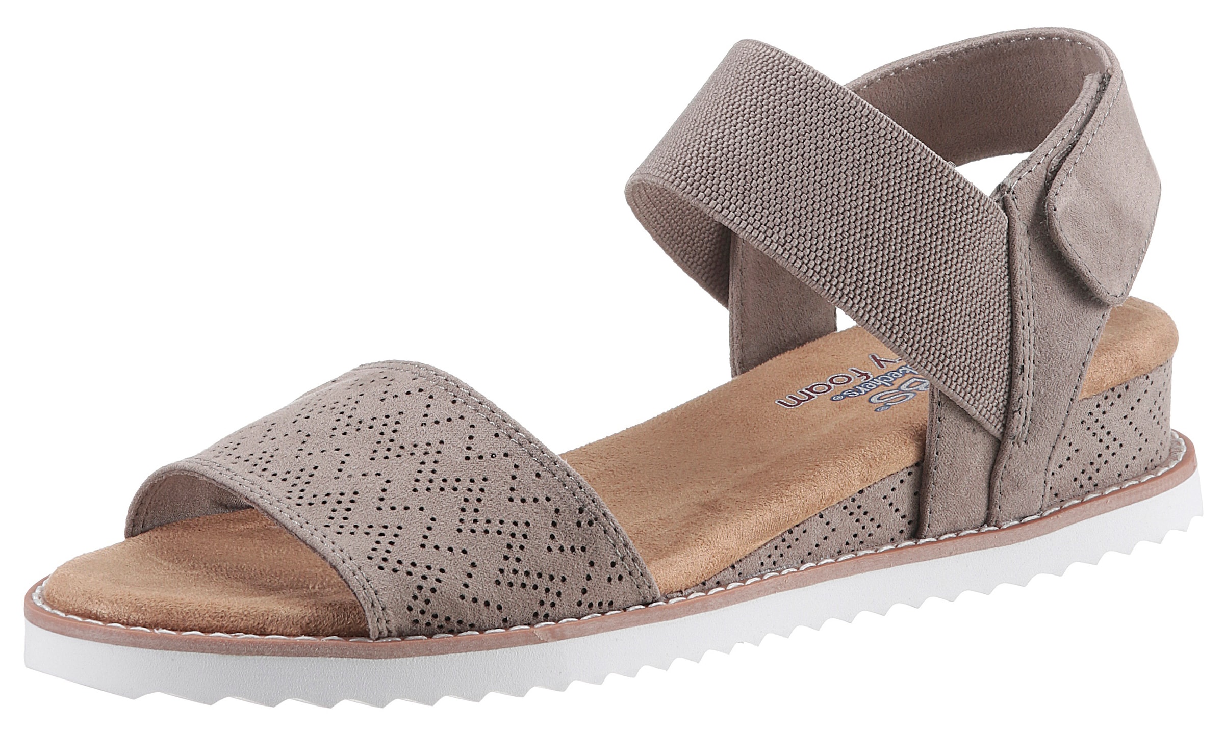 Keilsandalette »DESERT KISS«, Sommerschuh, Sandale, Keilabsatz, mit gepolsterter...