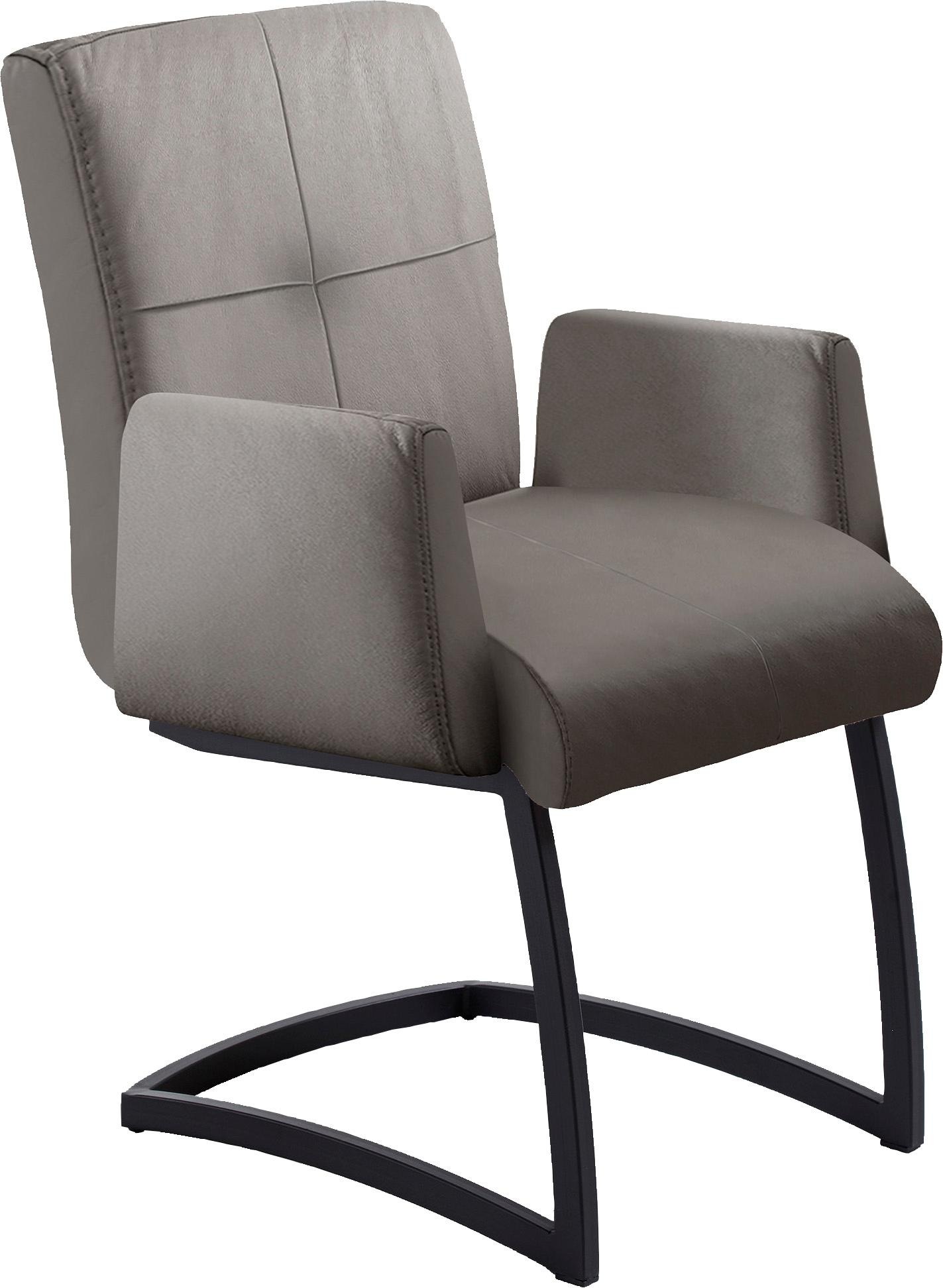 exxpo - sofa fashion Freischwinger "Affogato mit komfortablen Armlehnen", K günstig online kaufen
