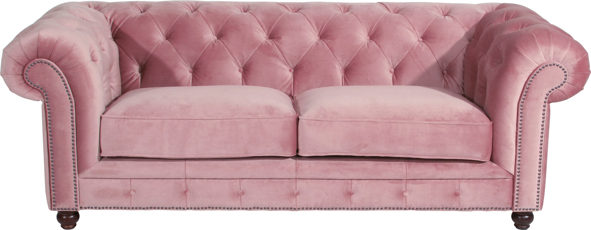 Max Winzer® Polstergarnitur »Old England Chesterfield, hochwertig und elegant«, (3 tlg.), mit edler Knopfheftung, 3-tlg.