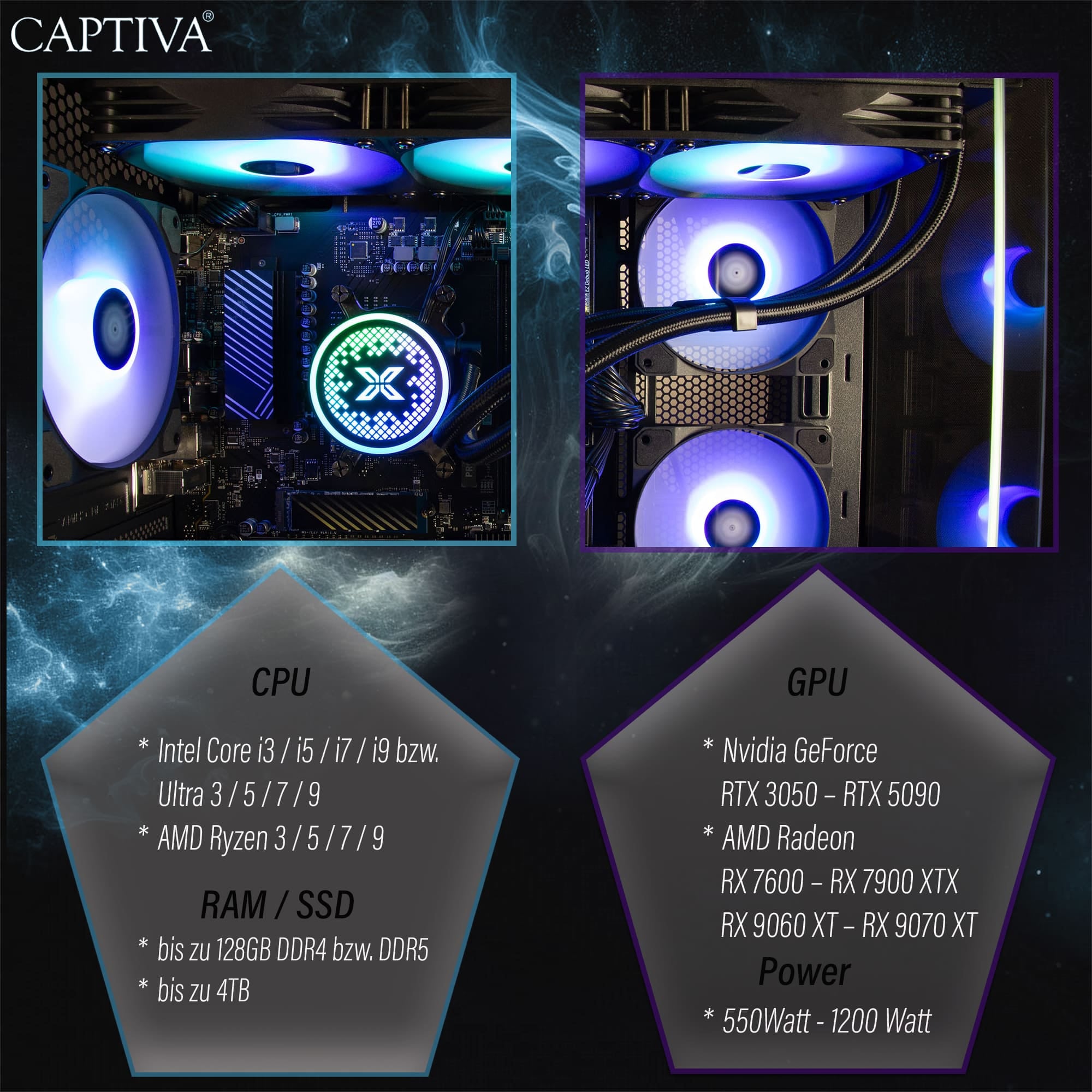 CAPTIVA Gaming-PC »Advanced Gaming I92-526«