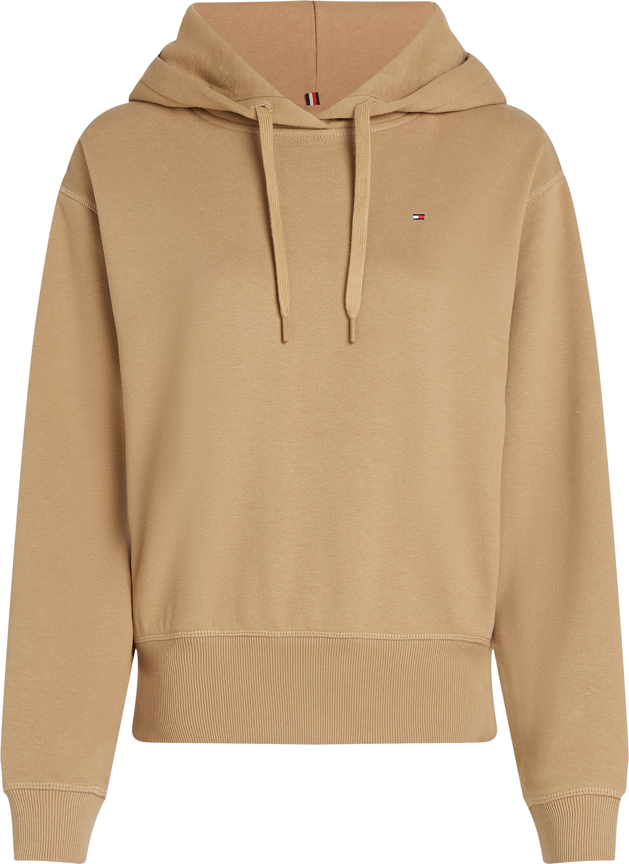 Tommy Hilfiger Kapuzensweatshirt »FLAG ON CHEST MDRN HOODIE«, mit Logo-Flag auf der Brust