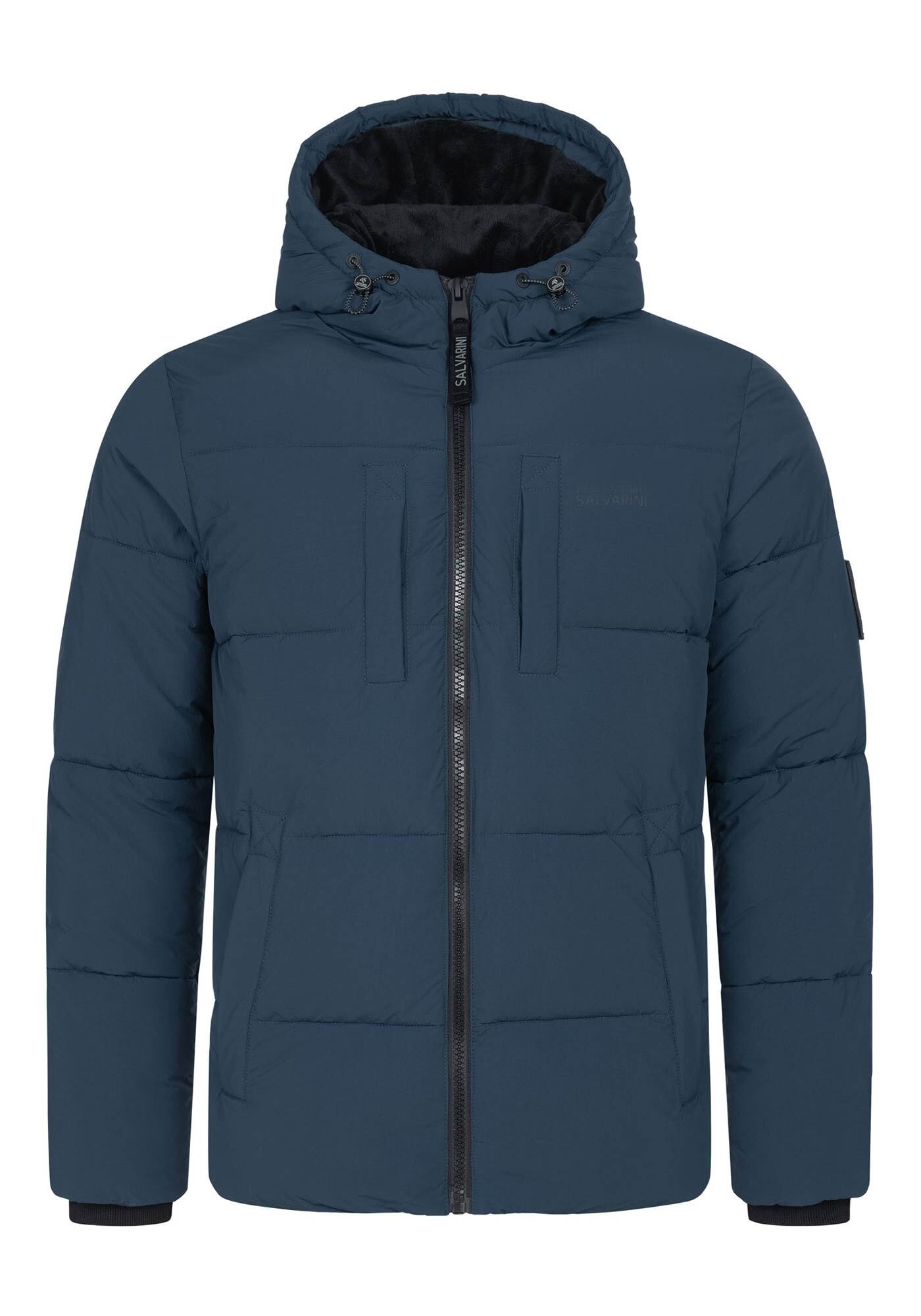 Alessandro Salvarini Winterjacke »ASKelvin«, innen komplett mit warmem Teddyfell