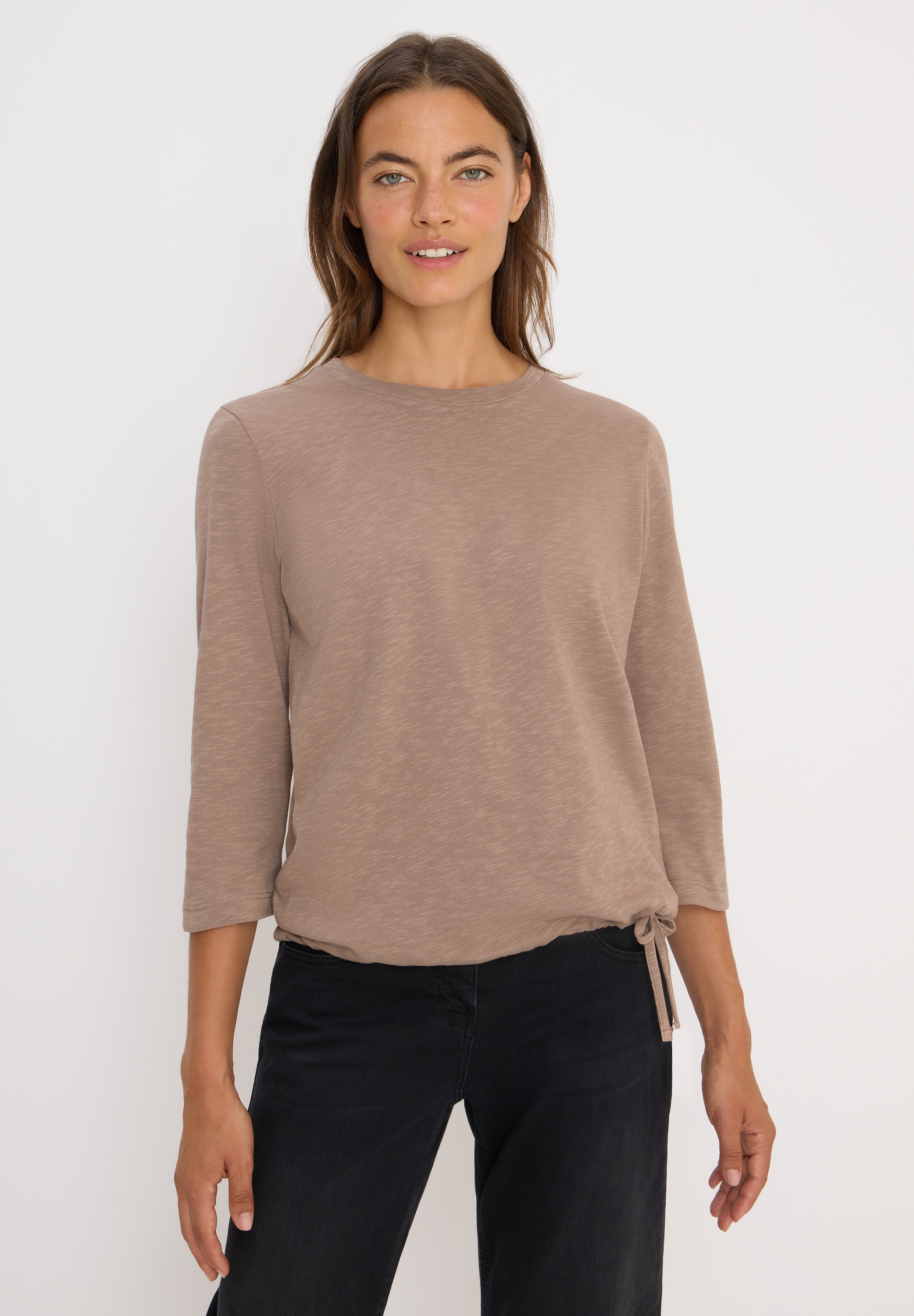 Cecil 3/4-Arm-Shirt aus reiner Baumwolle günstig online kaufen