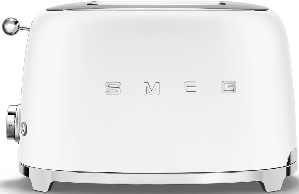 Smeg Toaster "TSF01WHMEU" 2 kurze Schlitze 950 W günstig online kaufen