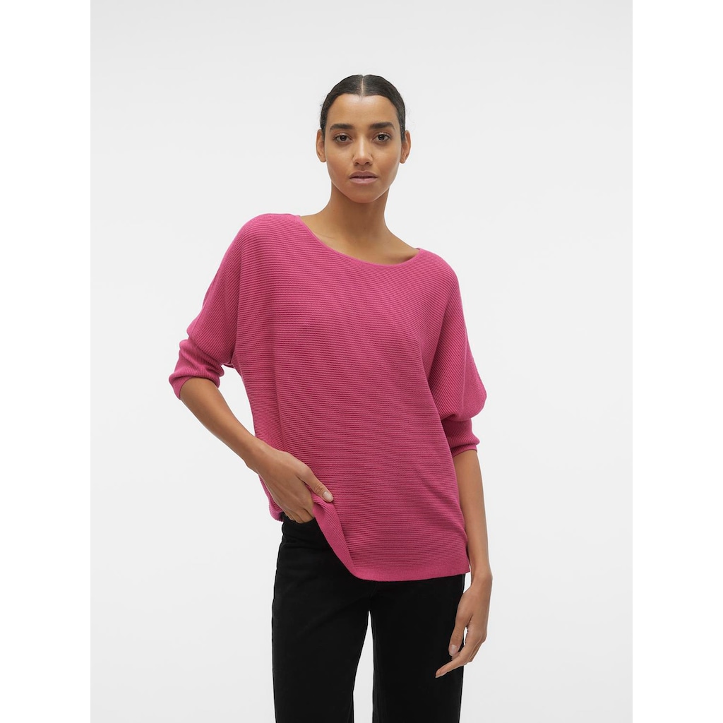 Vero Moda 3/4 Arm-Pullover »VMNORA 3/4 BOATNECK BLOUSE NOOS«