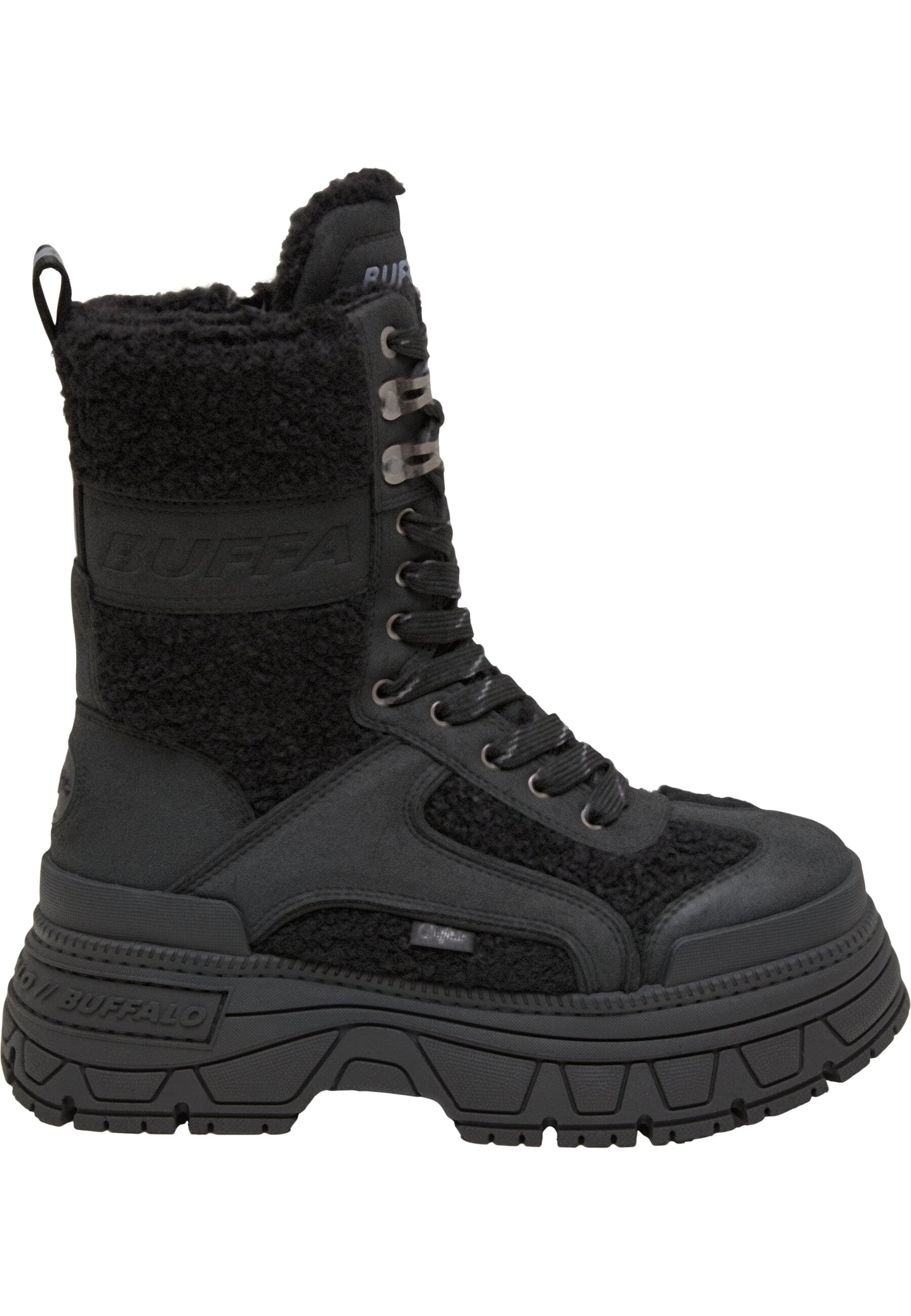 Buffalo Stiefel »Buffalo FUSION COM HI WARM - VEGAN NUBUCK/FUR«