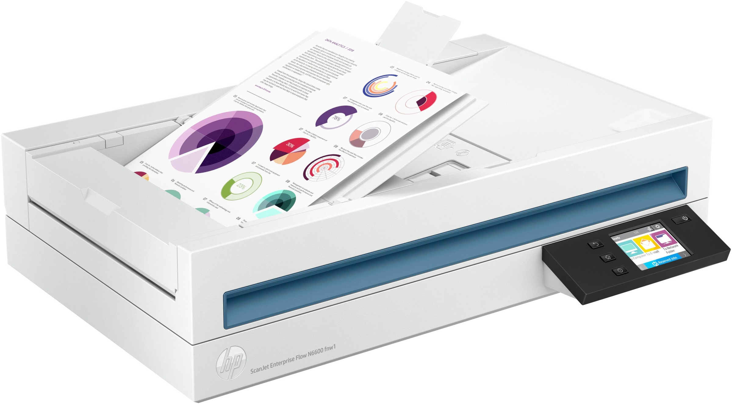 HP Scanner »ScanJet Enterprise Flow N6600 fnw1«