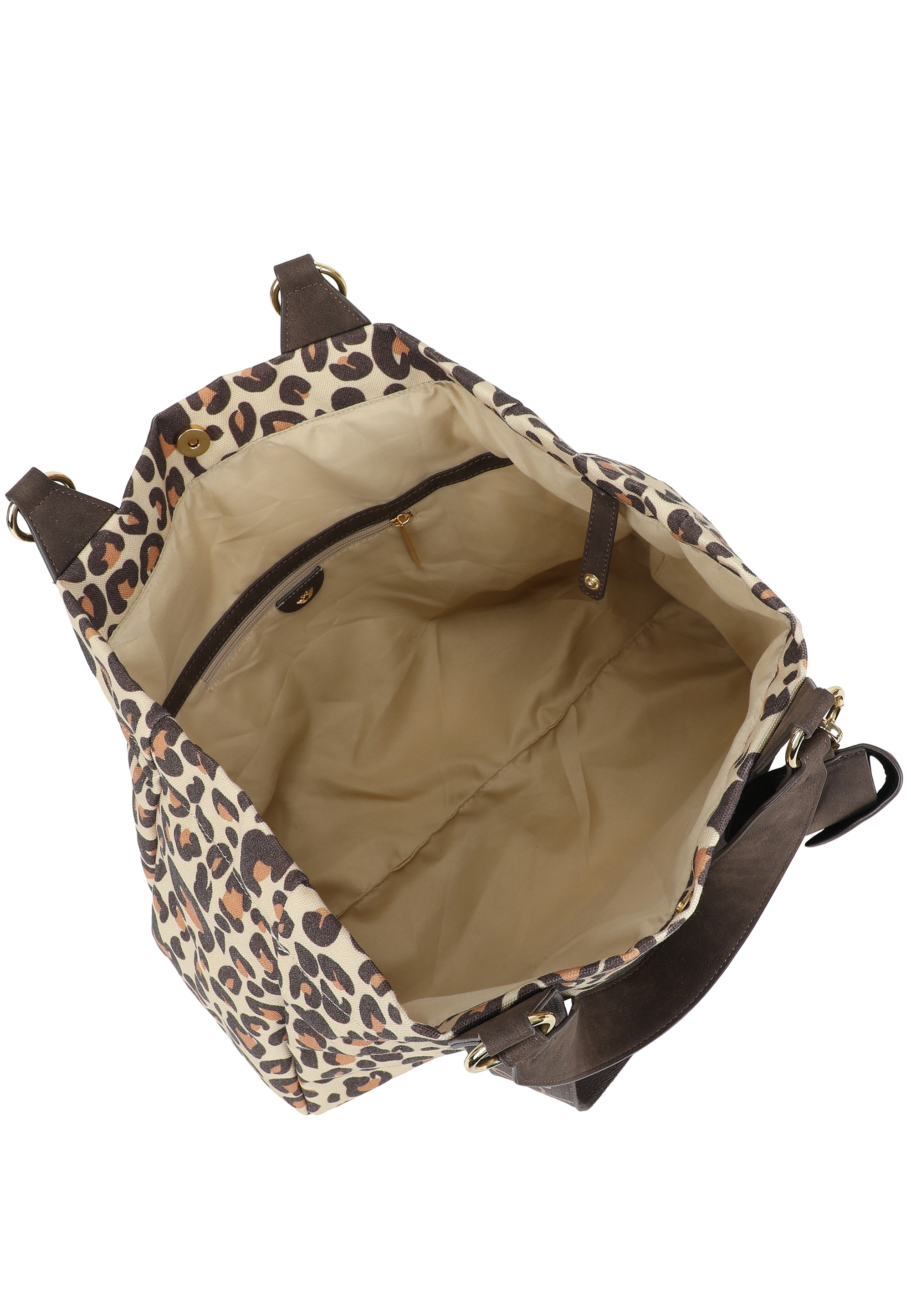 Fritzi aus Preußen Henkeltasche »Leo Camel«, mit großem Füllvolumen