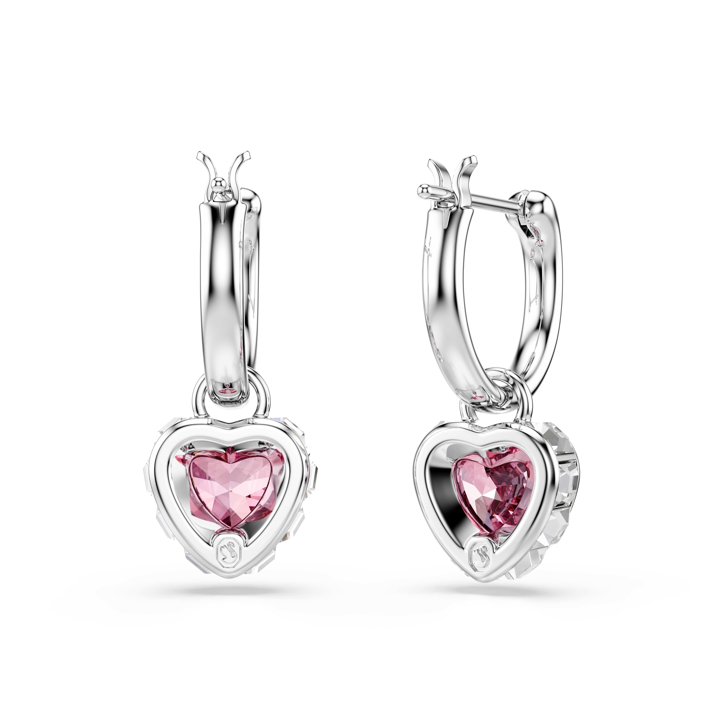 Swarovski Paar Creolen »Schmuck Geschenk CHROMA Ohrringe« mit Swarovski® Kristall - Einhänger abnehmbar