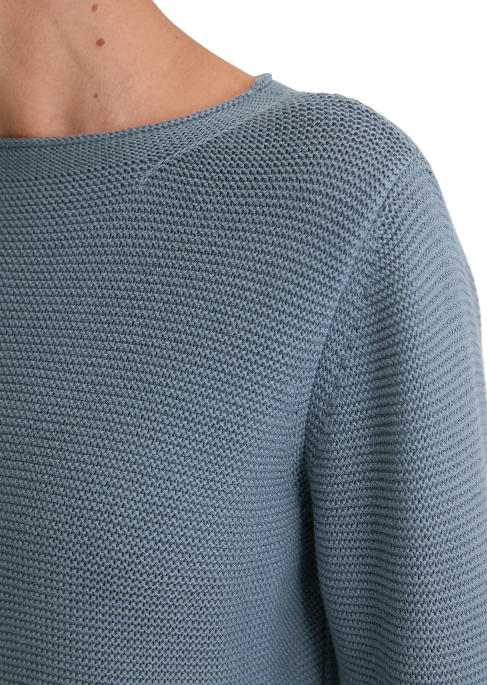 Marc O'Polo Rundhalspullover »aus Organic Cotton«