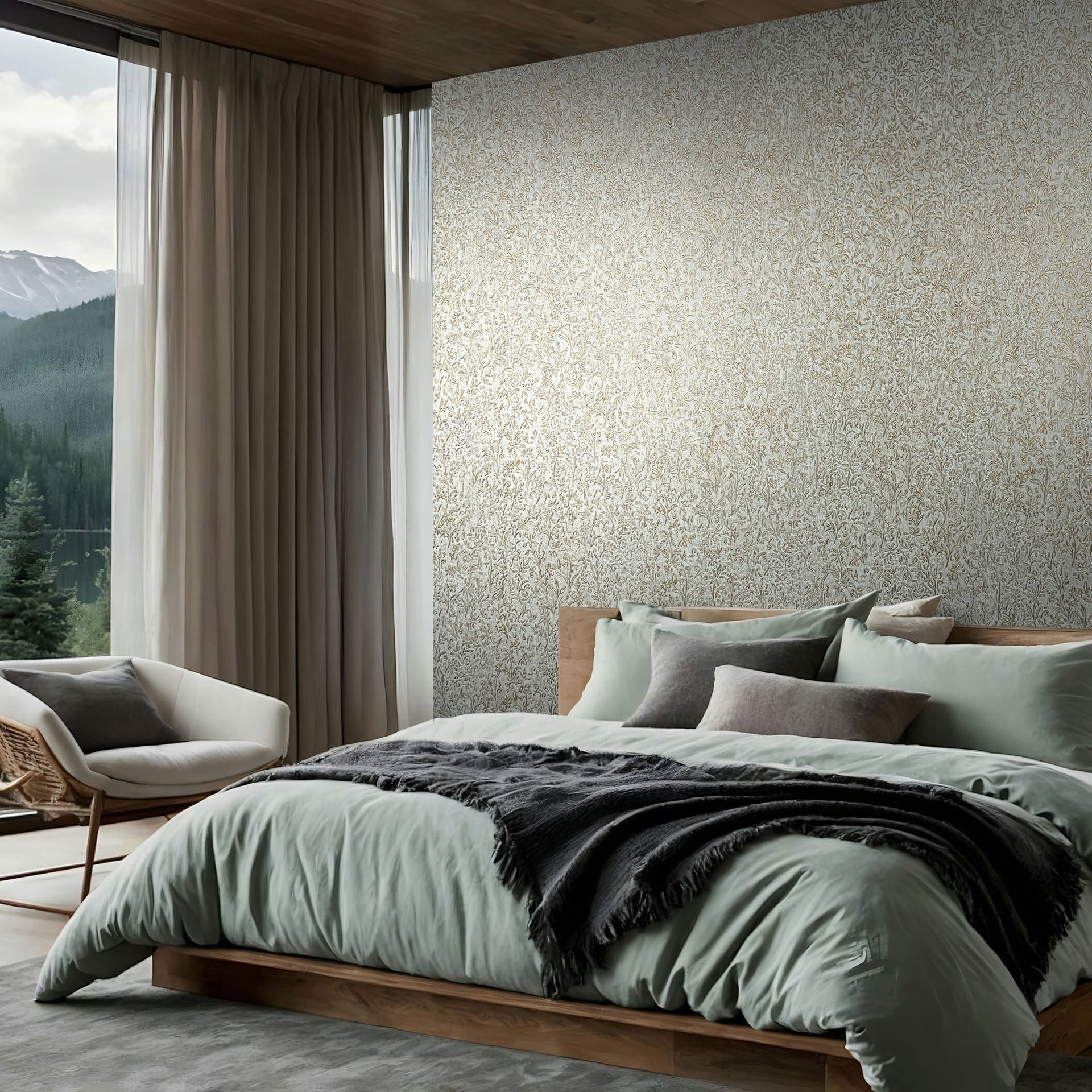 Marburg Vliestapete »Tapete Blossom Touch«, floral, moderne Vliestapete für Wohnzimmer Schlafzimmer Küche