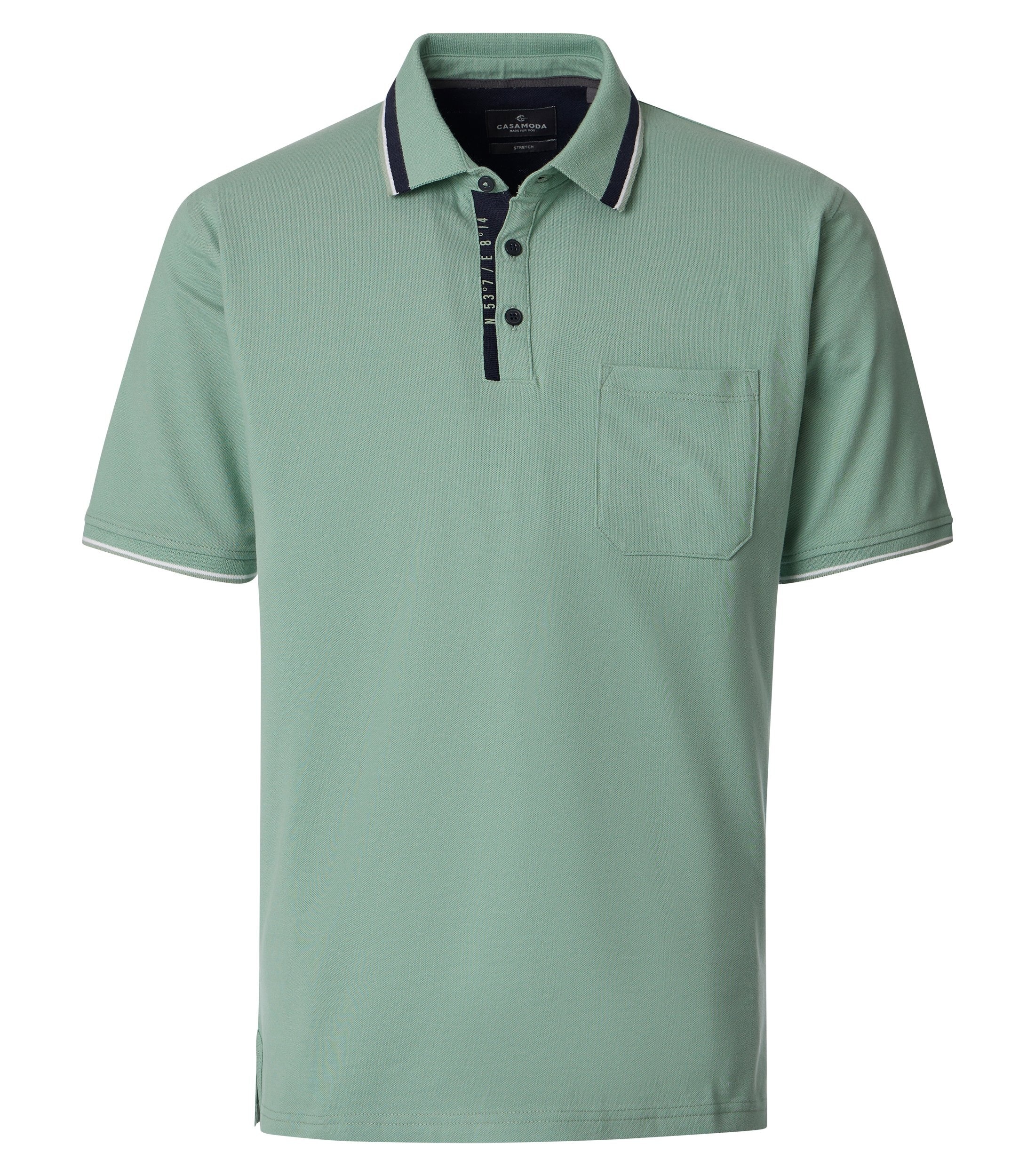 CASAMODA Poloshirt »CASAMODA Polo-Shirt uni«
