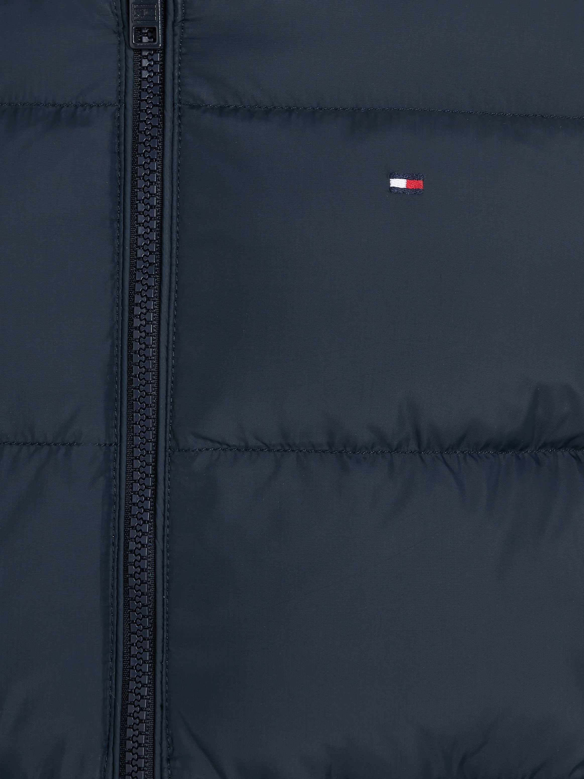 Tommy Hilfiger Daunenjacke »ESSENTIAL DOWN JACKET«, mit Kapuze, mit Logo-Patch