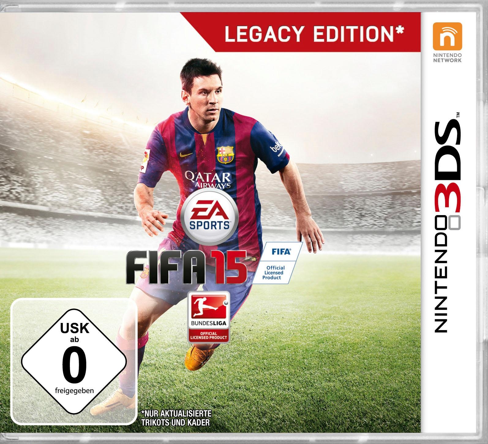 Spielesoftware »Fifa 15 Legacy Edition«, Nintendo 3DS, Software Pyramide