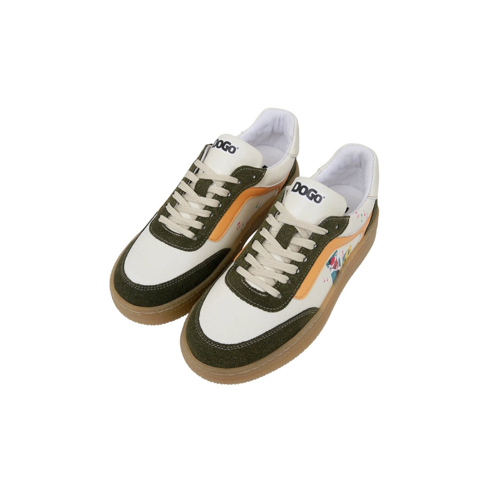 DOGO Sneaker »Monet Low-Top Sneaker Sylvester And Tweety Damen Sneaker«  Handgefertigt