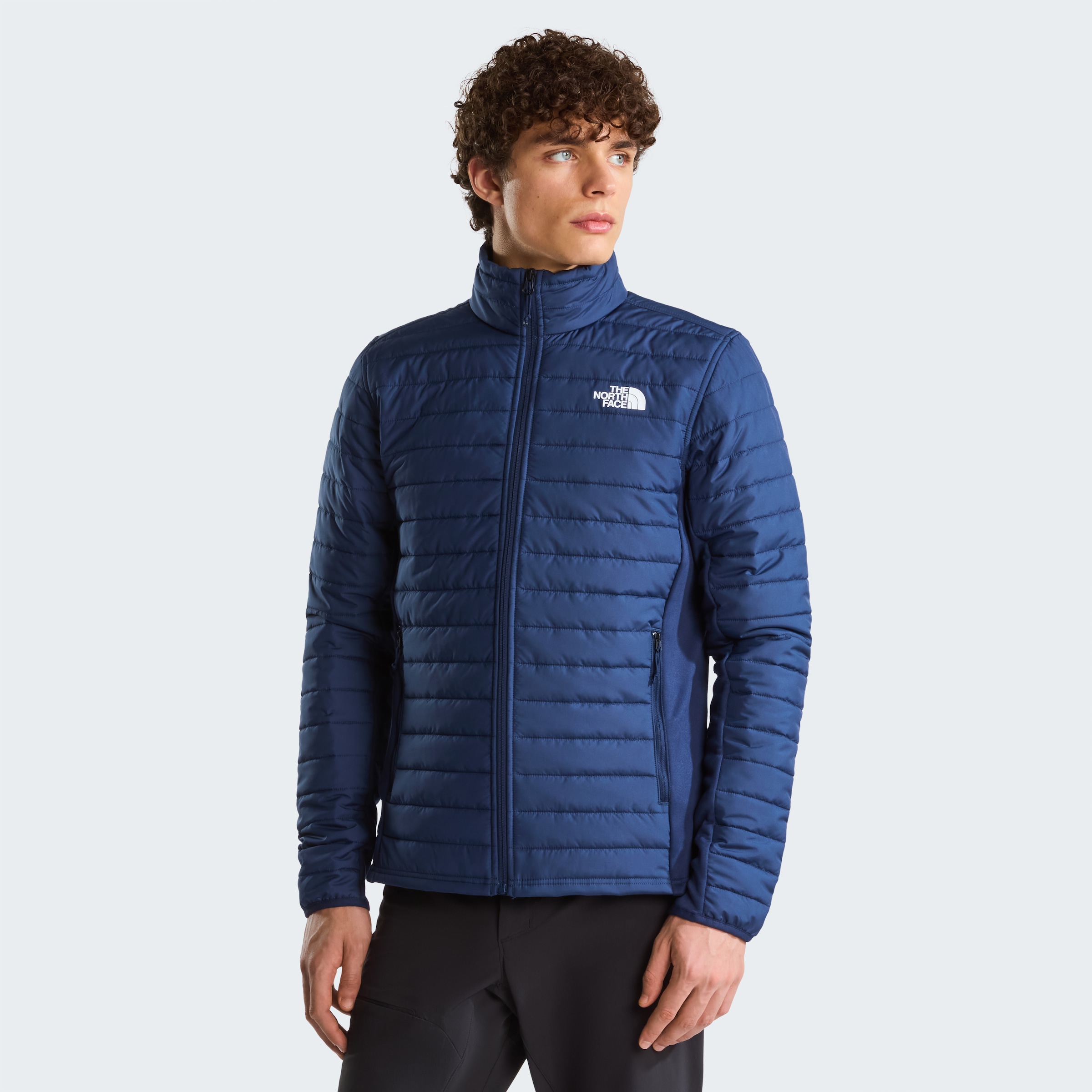 The North Face Funktionsjacke "M CANYONLANDS HYBRID JACKET" ohne Kapuze mit Stehkragen, wärmeisolierend