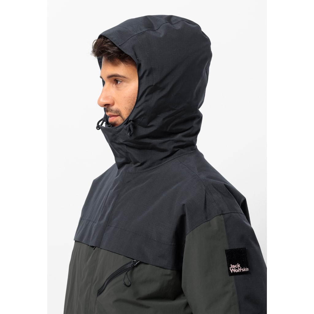 Jack Wolfskin Funktionsparka »HEUMARKT 2L PARKA«, mit Kapuze