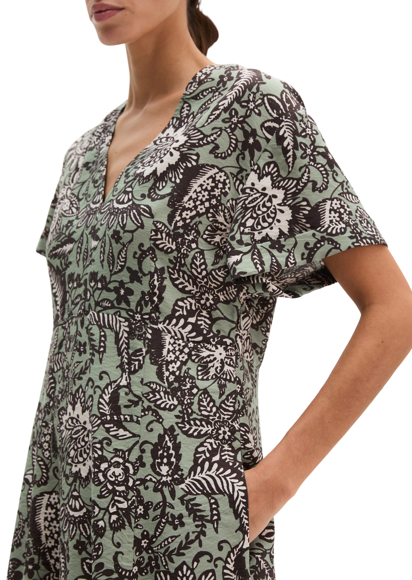 Marc O'Polo Druckkleid »aus bedrucktem Viskose-Mix«