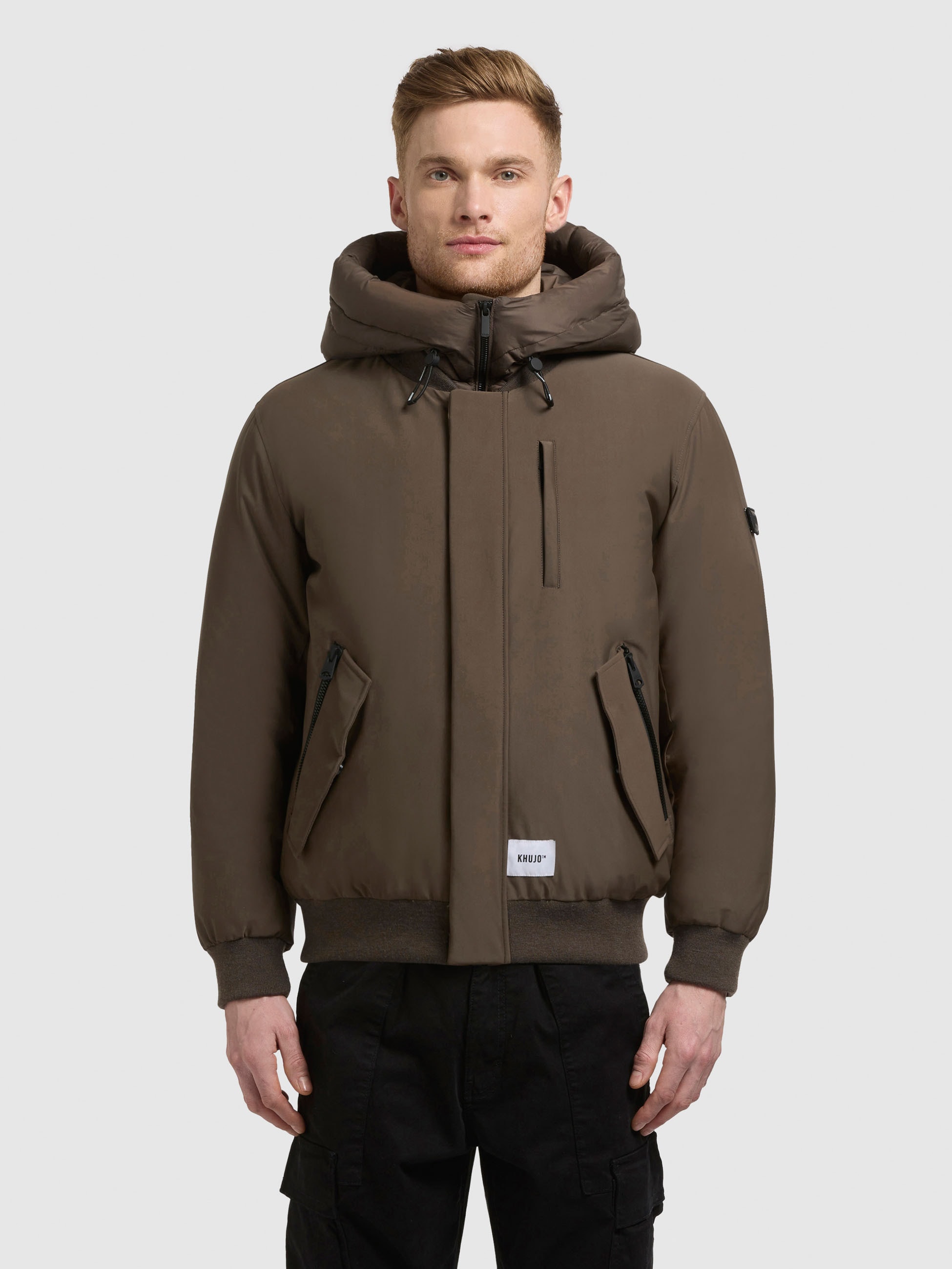 khujo Bomberjacke »CLEMAT« mit Kapuze