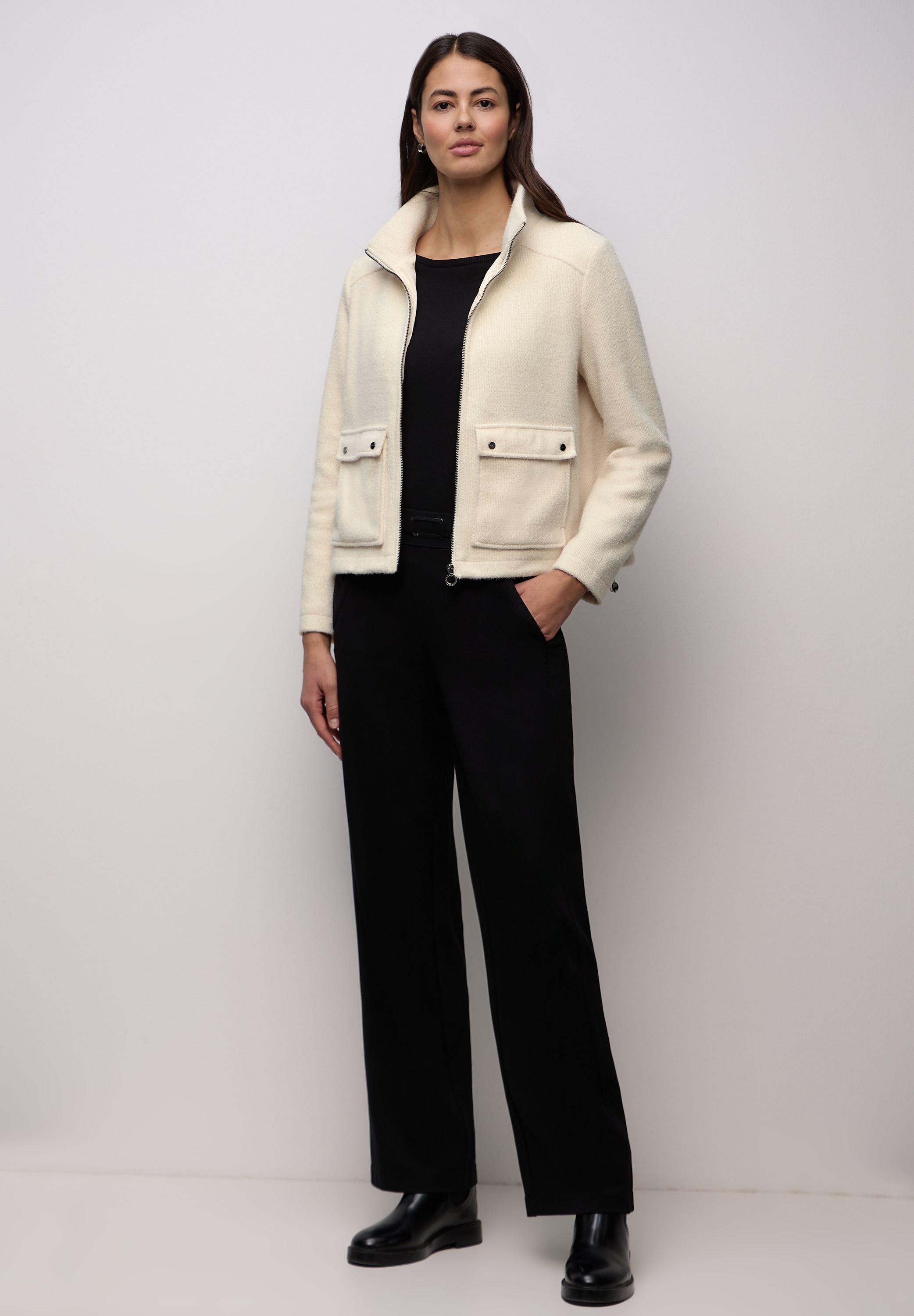 STREET ONE Blouson ohne Kapuze mit Stehkragen