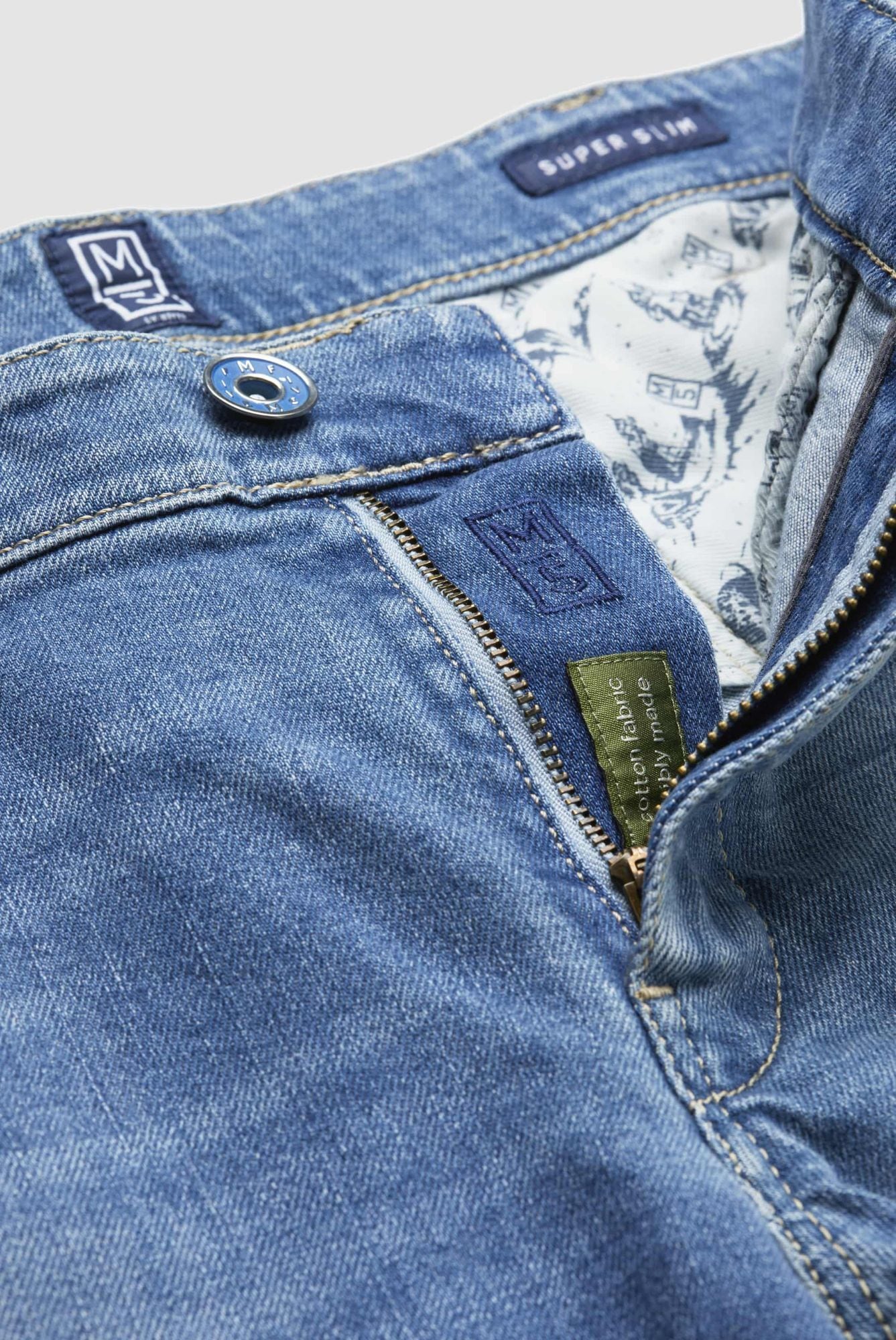 MEYER 5-Pocket-Jeans »M5 Super-Slim«, Five-Pocket