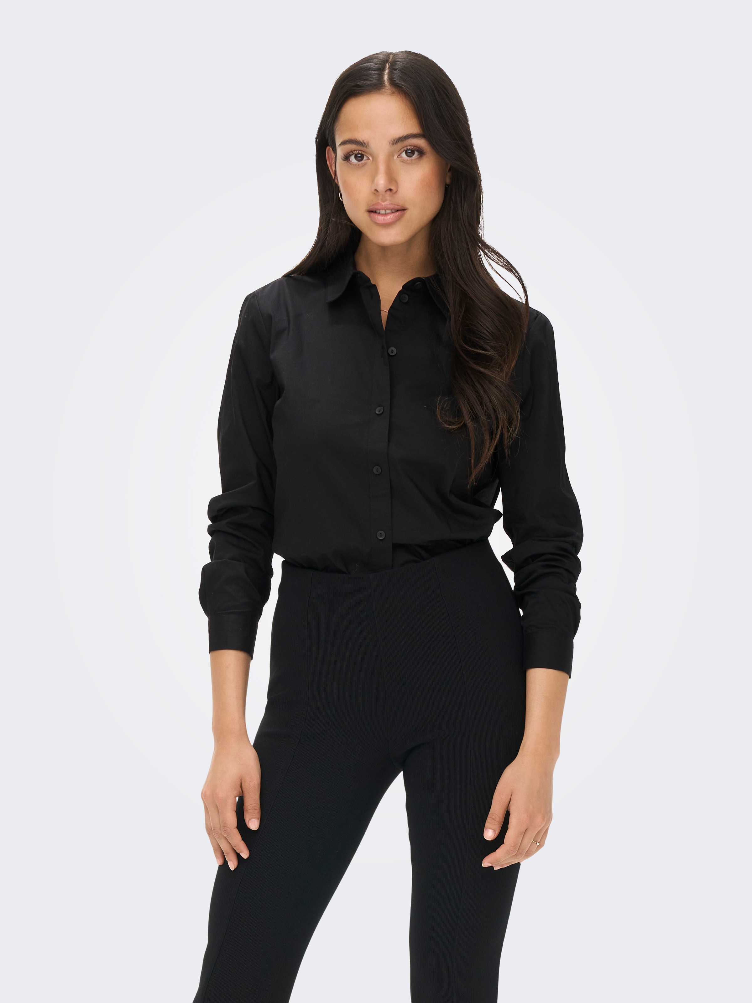 JDY Hemdbluse "JDYMIO L/S SHIRT WVN NOOS", unifarben oder gestreift günstig online kaufen