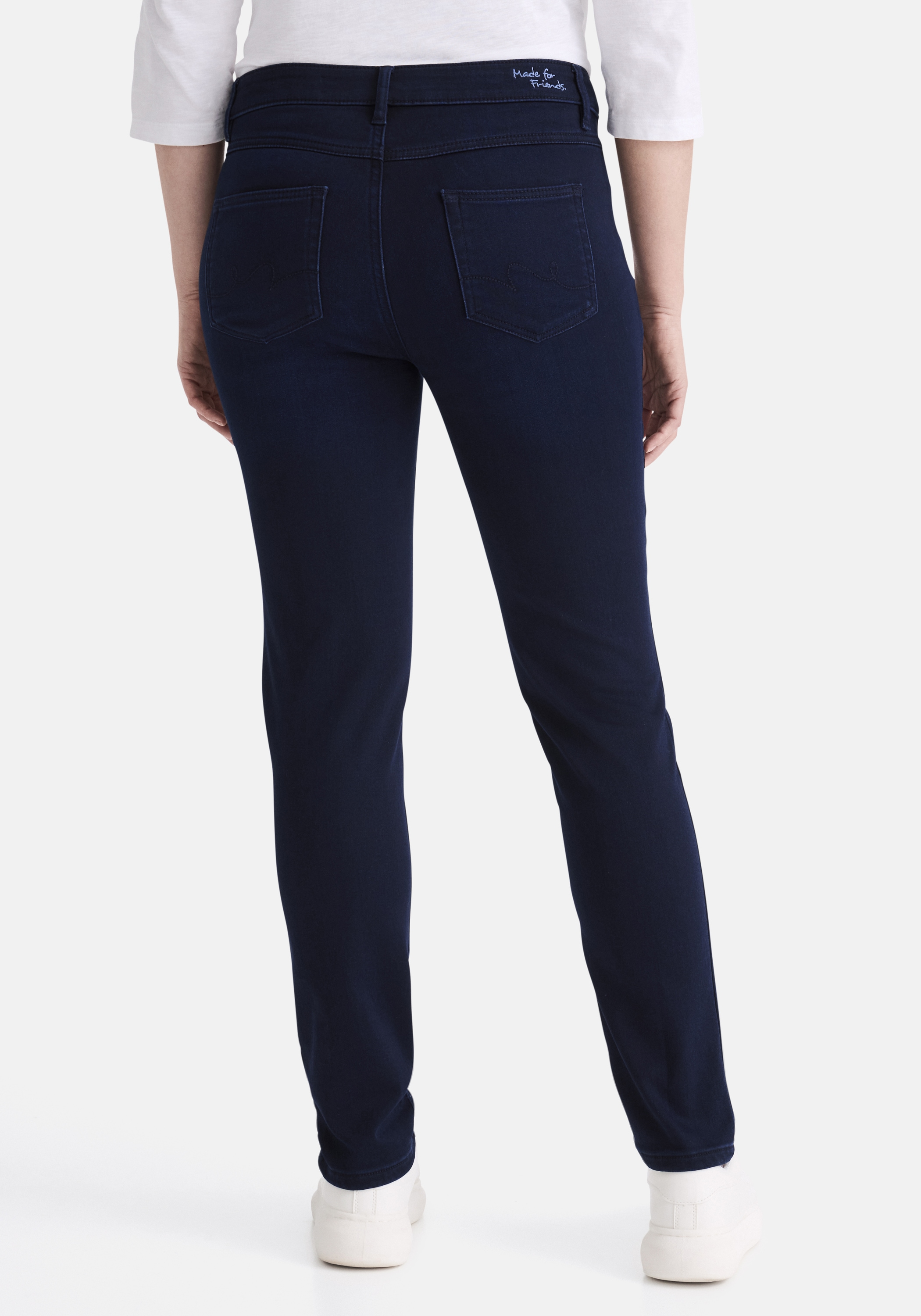 STOOKER WOMEN 5-Pocket-Jeans »Straight Fit Zermatt Thermo«, Straight Fit Casual Clean Wash Denim Jeans für Damen