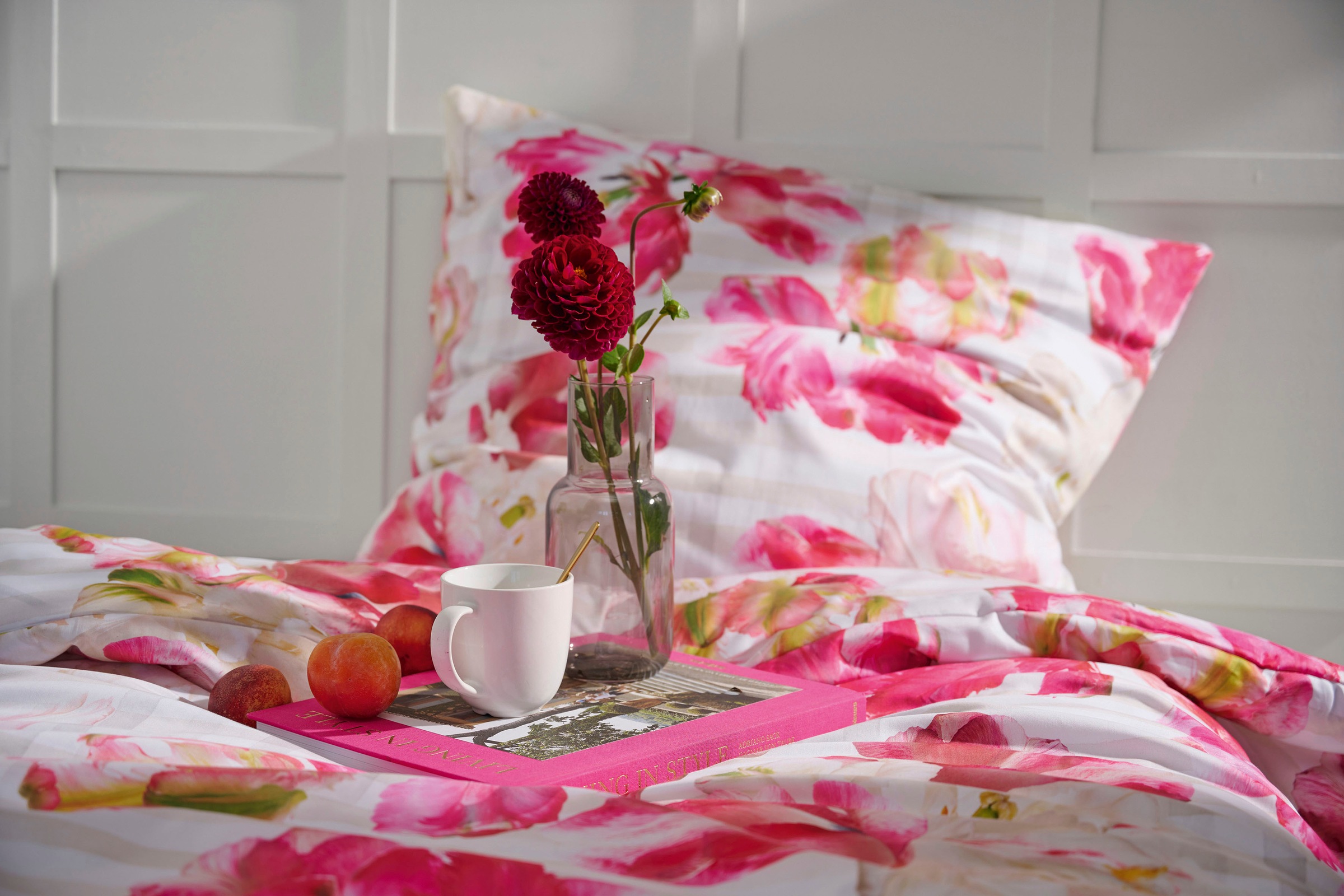 APELT Bettwäsche "Nelly" 2 Stk. elegante Papageientulpe und modernes Aquare günstig online kaufen