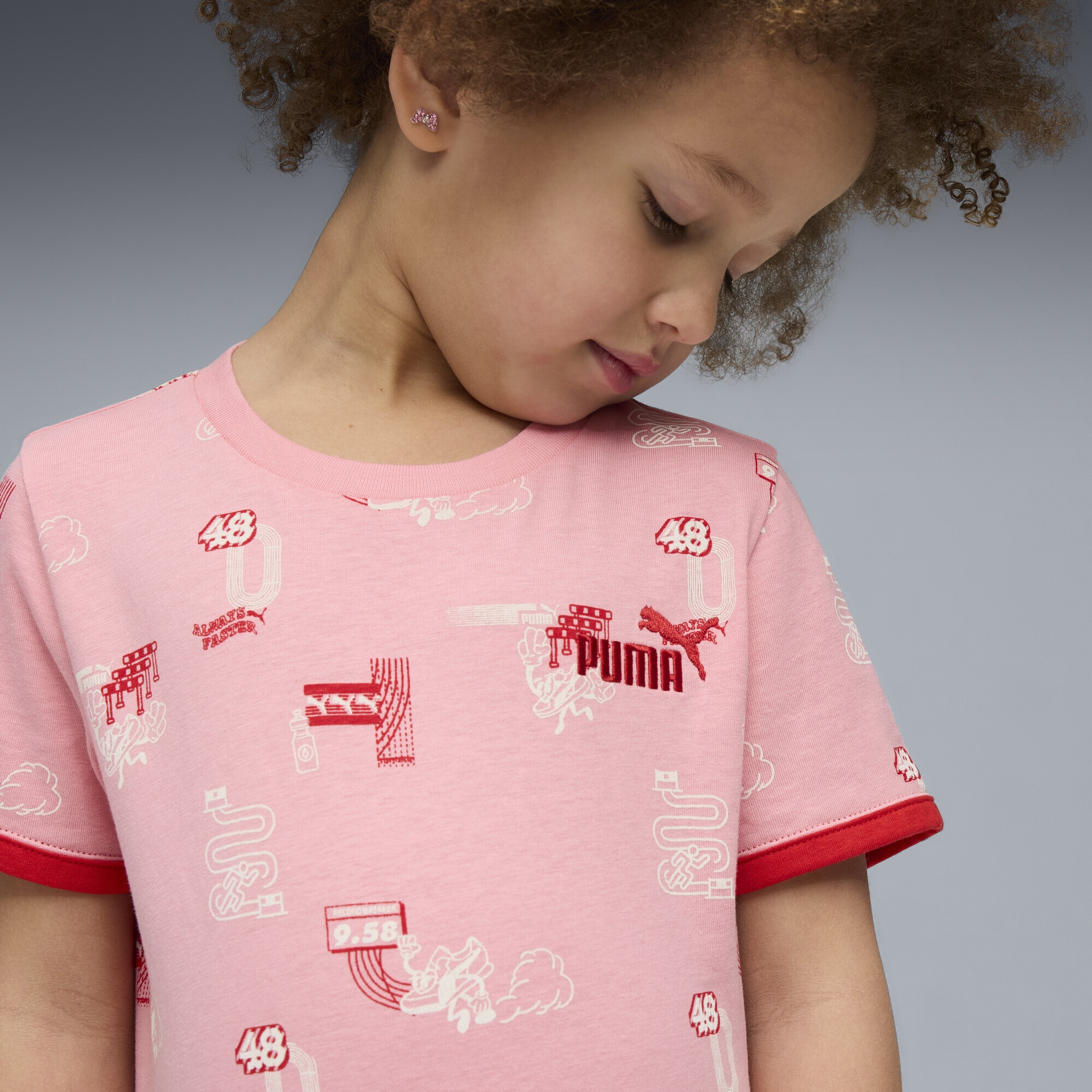 PUMA T-Shirt »Little Runners T-Shirt Kinder«