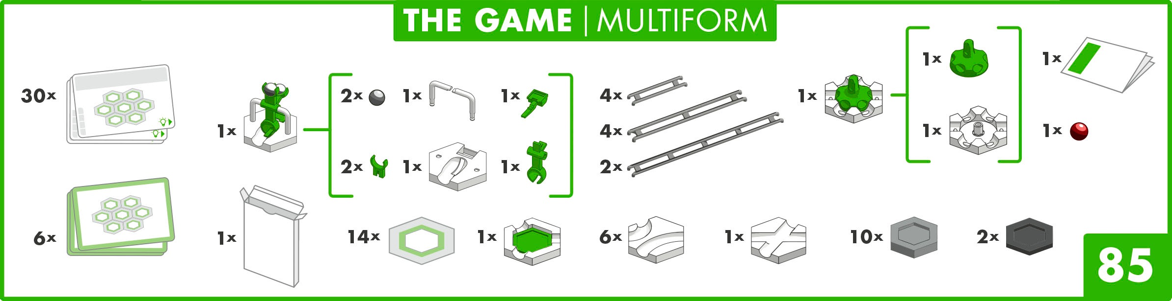 Ravensburger Kugelbahn-Bausatz »GraviTrax THE GAME multiform«, Made in Europe