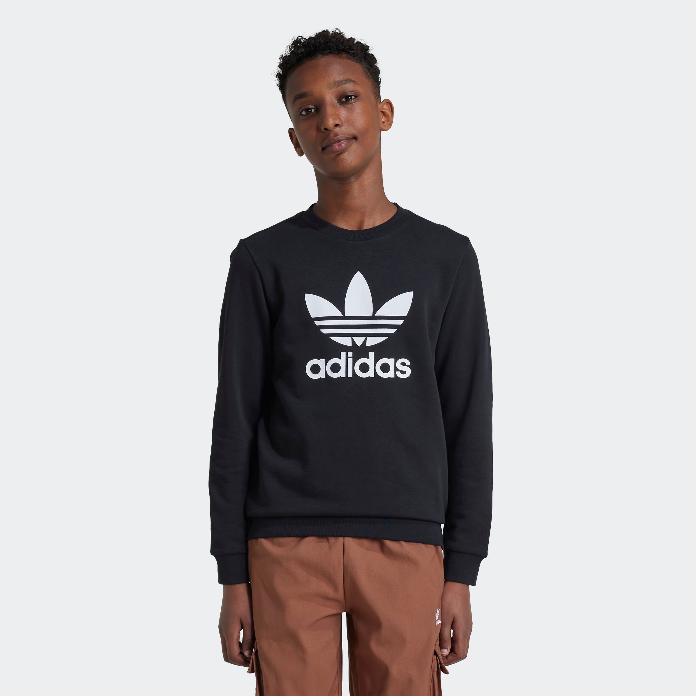 adidas Originals Sweatshirt TREFOIL CREW bestellen BAUR