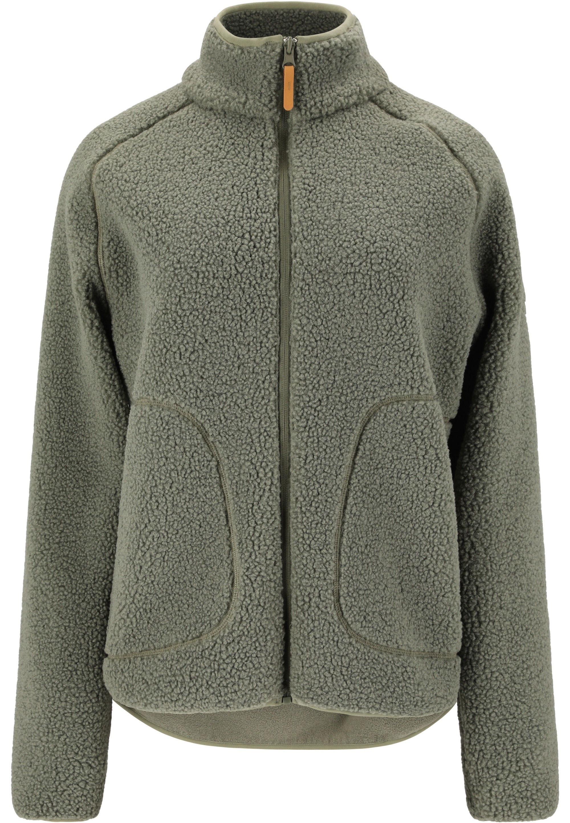 Fleecejacke WHISTLER "Pioneer", Damen, Gr. 42, olivgrün, 100% Polyester, unifarben, normal, hoch geschlossener Ausschnitt, Jacken Fleecejacke, mit atmungsaktiver Eigenschaft 2
