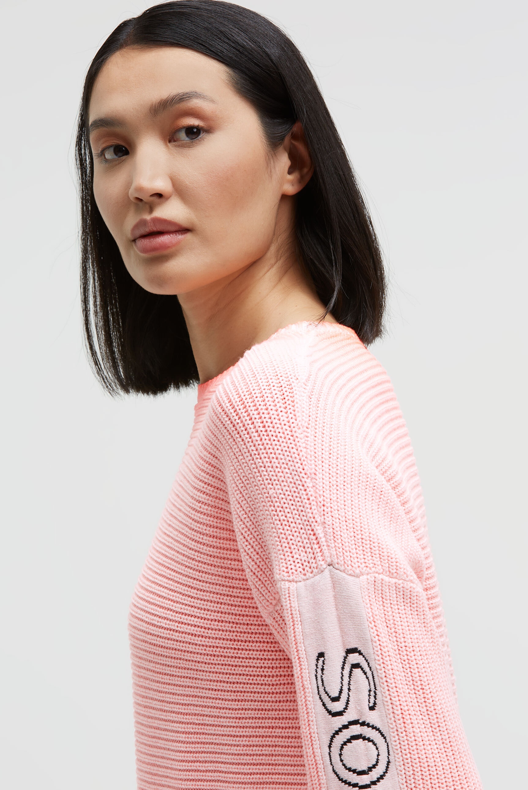 SOCCX Rundhalspullover aus Baumwolle