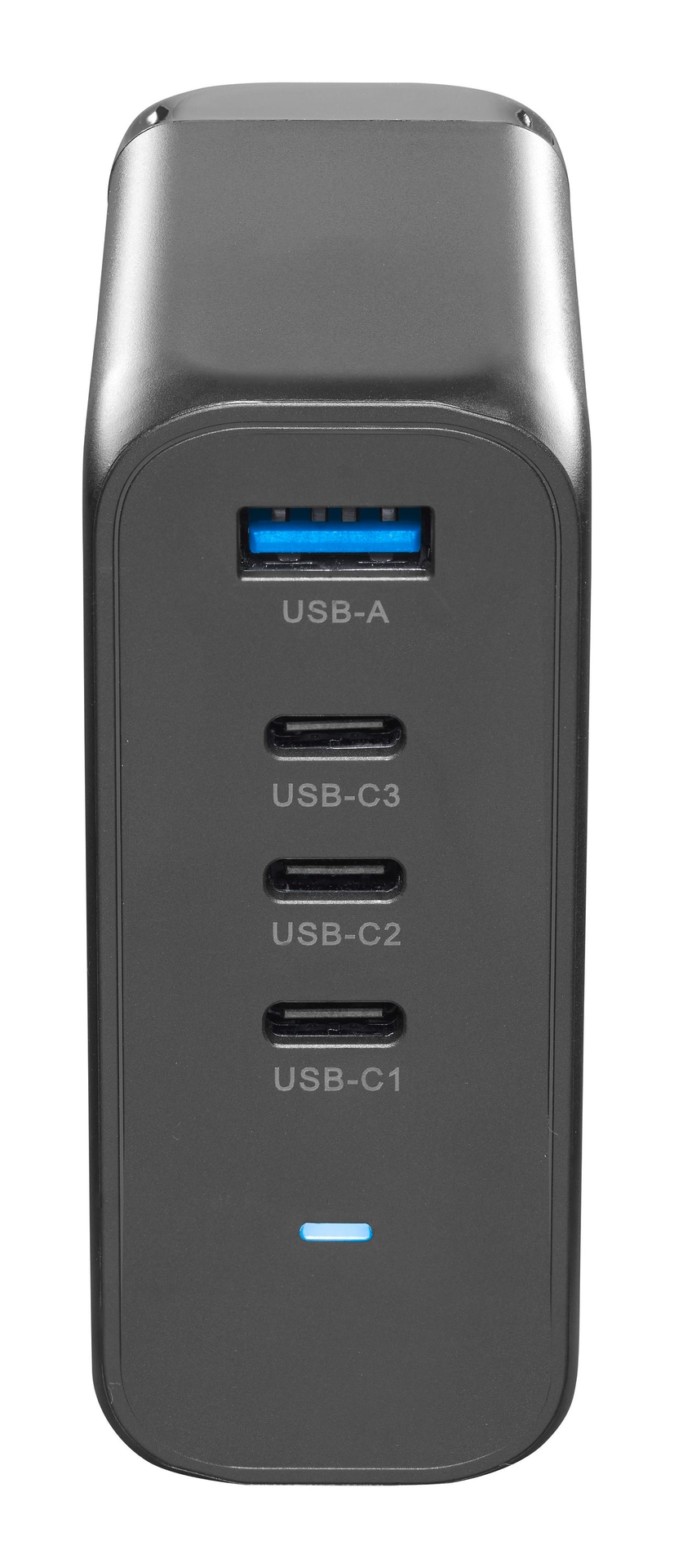 Cellularline USB-Ladegerät »Multipower Desk 150W Reiselader 4 Port GaN«, Apple iPhone, iPad, MacBook, Samsung Galaxy Tab, S23 S24, Google Pixel