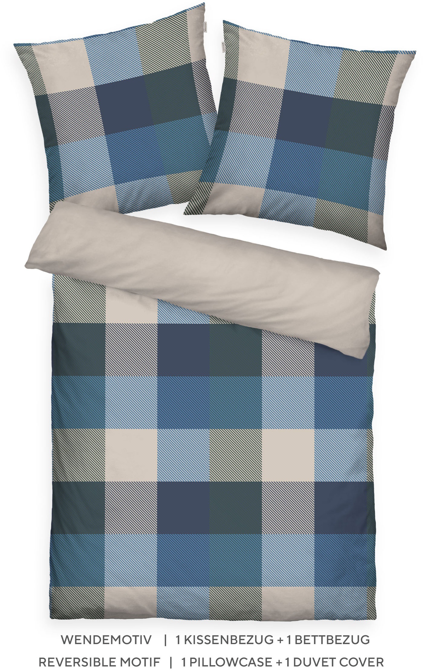 TOM TAILOR HOME Bettwäsche »BOLD MOSAIC in Gr. 135x200cm, 155x220cm oder 200x220cm«, new bedroom, gewebtes Label