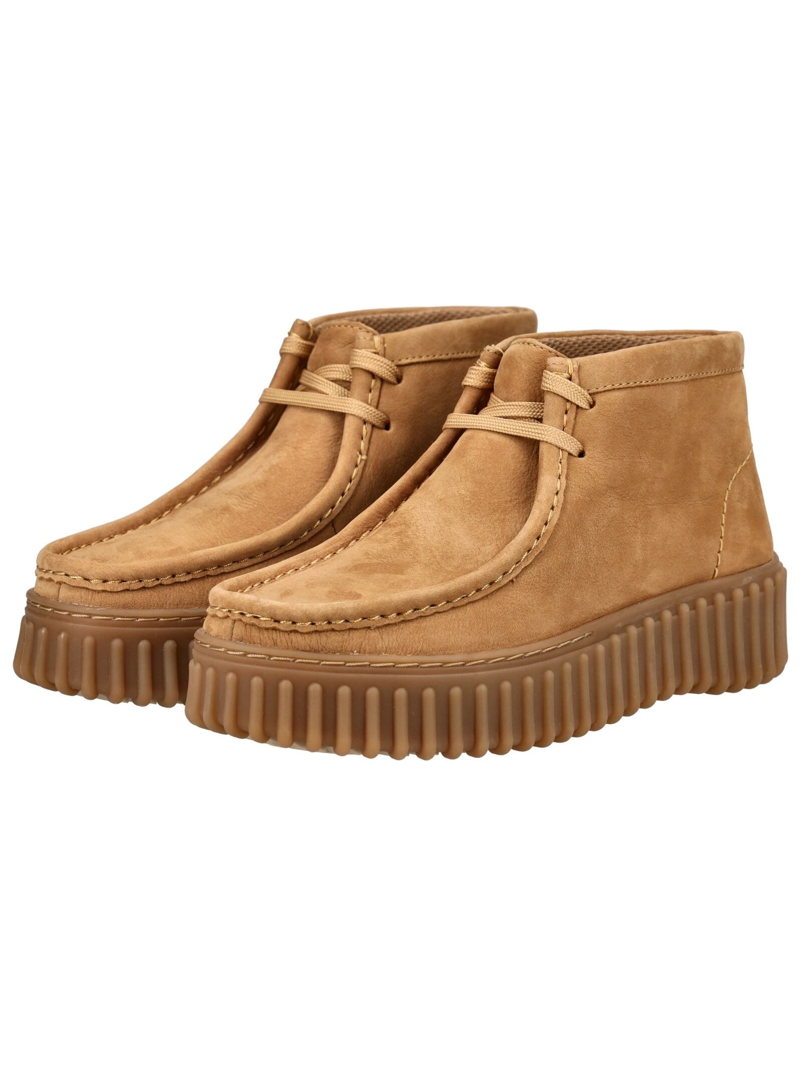 Clarks Plateaustiefelette »Clarks Stiefelette Nubukleder«