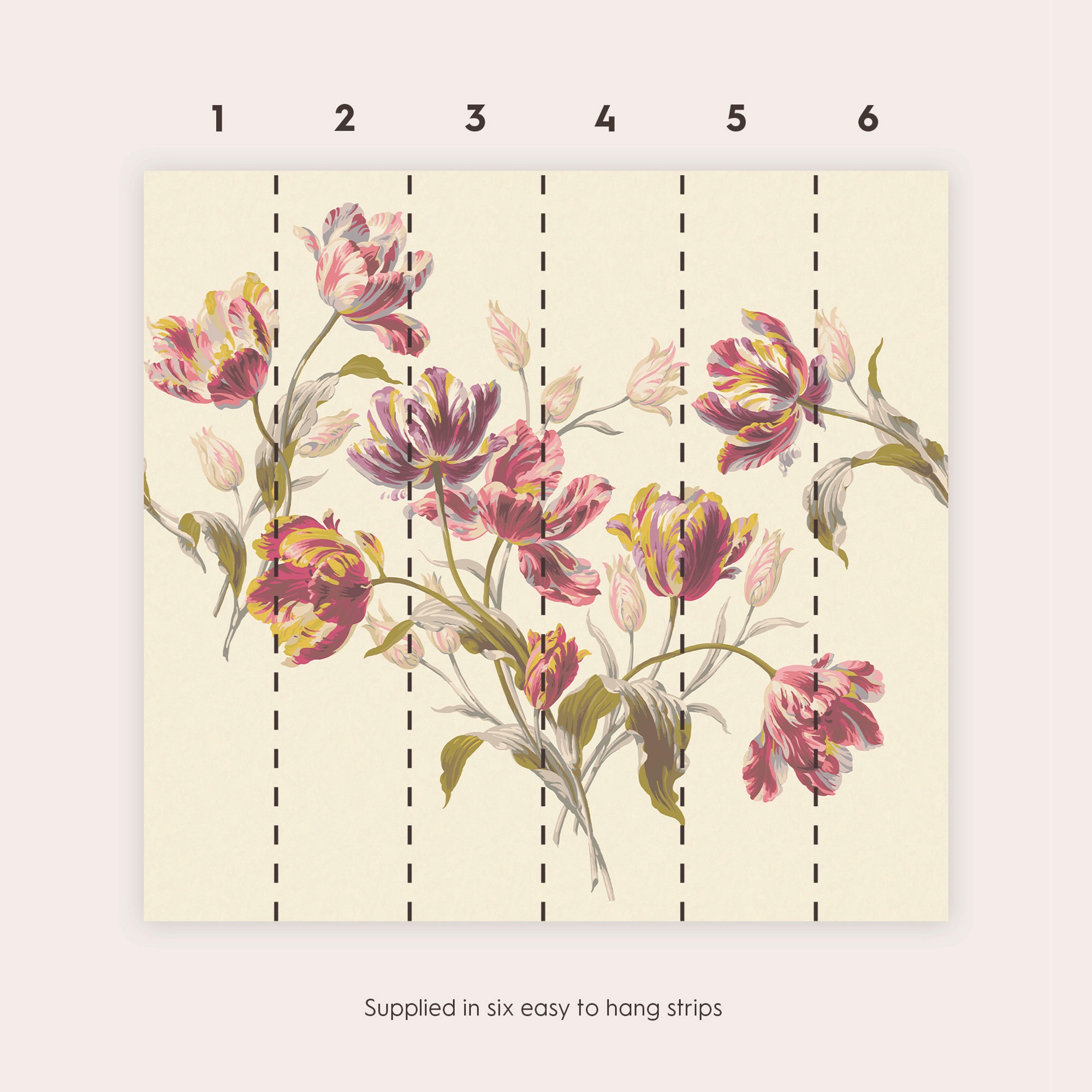 LAURA ASHLEY Vliestapete »Gosford - Fototapete« FSC® zertifiziert, mit lebhaftem Druck, 2,8 Meter Länge