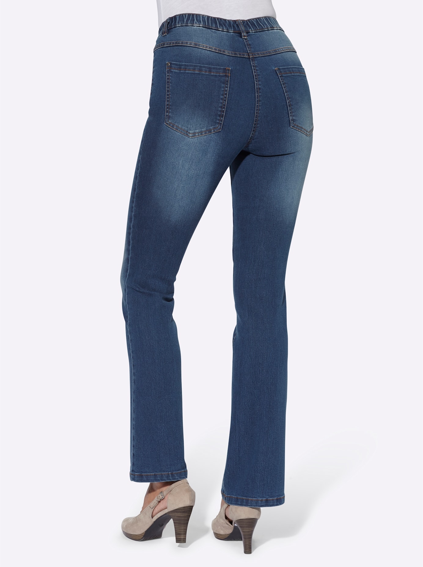 Classic Basics Bootcut-Jeans, (1 tlg.)