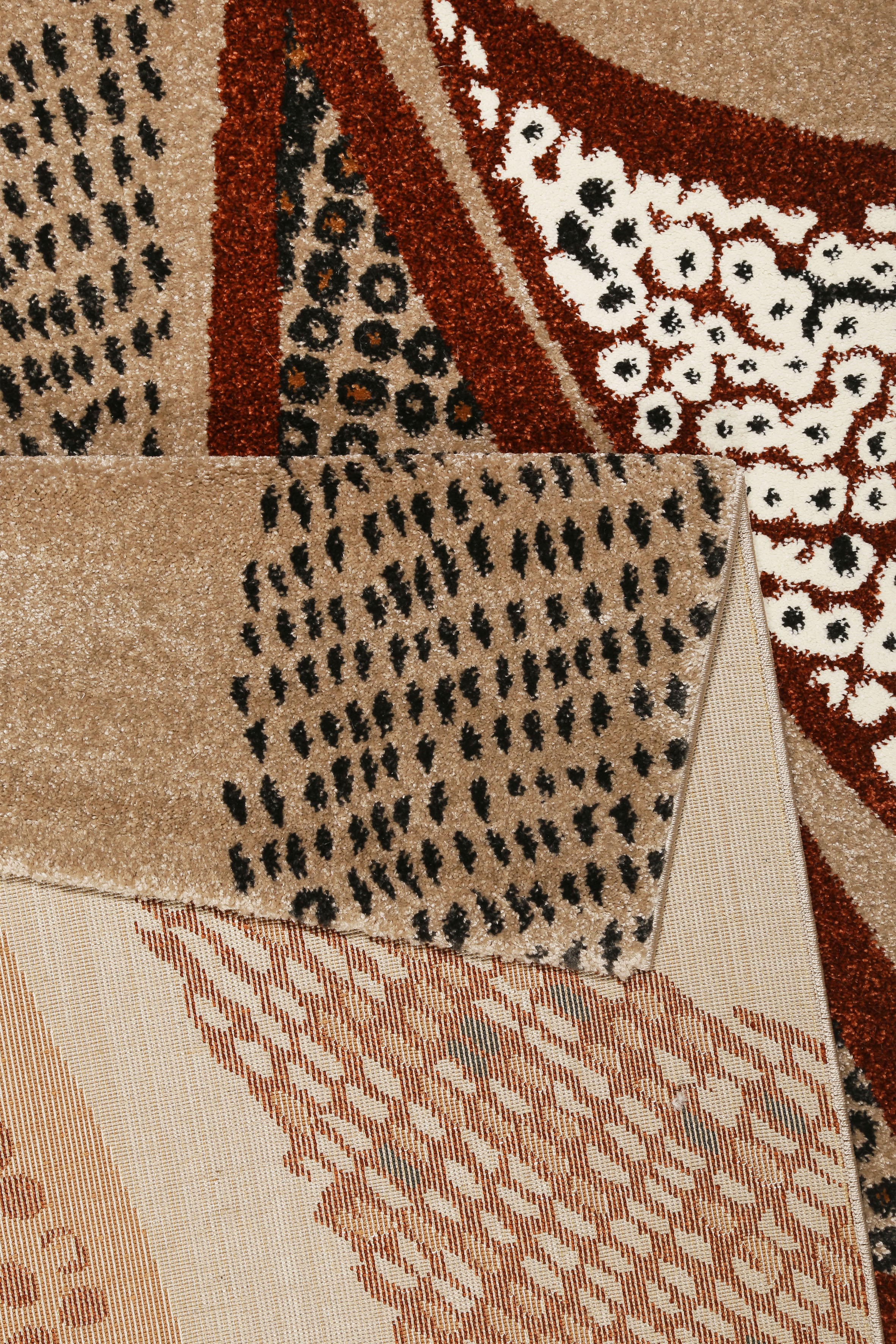 Thumbnail - Esprit Teppich "Hazel, ESP-40101", rechteckig, 13 mm Höhe, schön weicher Kurzflor in modernem Design, bunt, Wohnzimmer