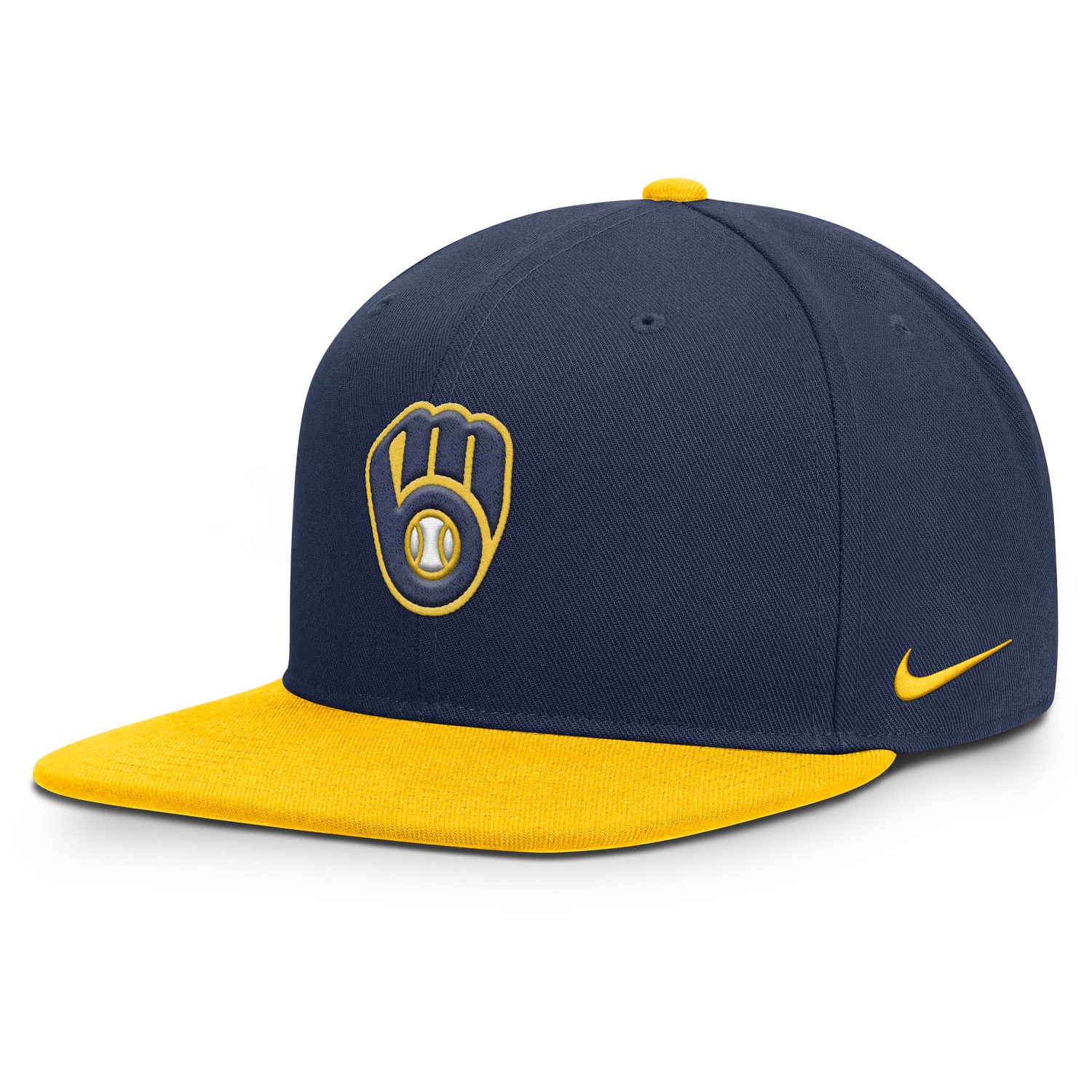 Nike Baseball Cap "Nike Cap Milwaukee Brewers Nike Square Bill"