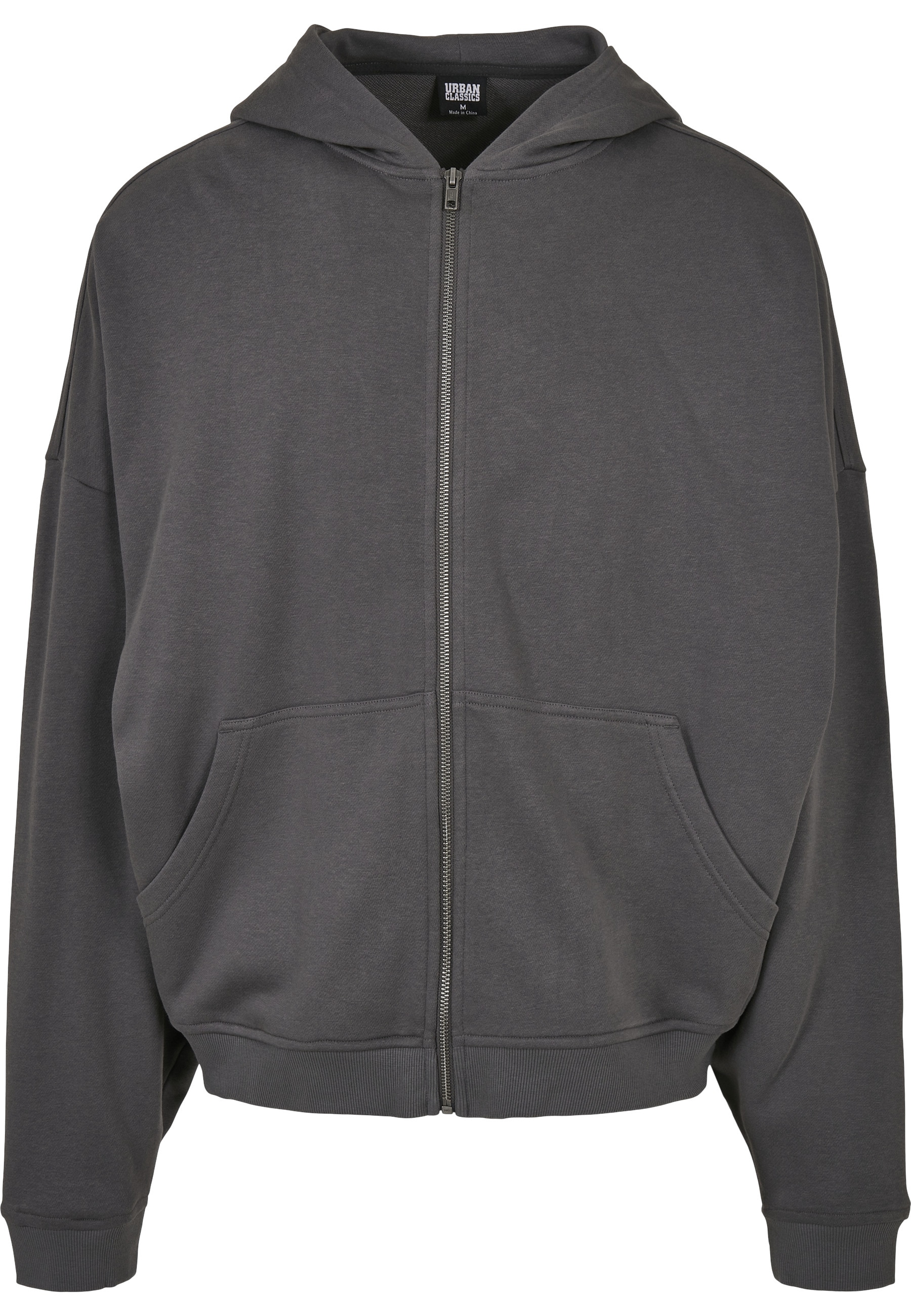 URBAN CLASSICS Sweatjacke "Urban Classics Herren 90s Zip Hoody" 1 Stk.