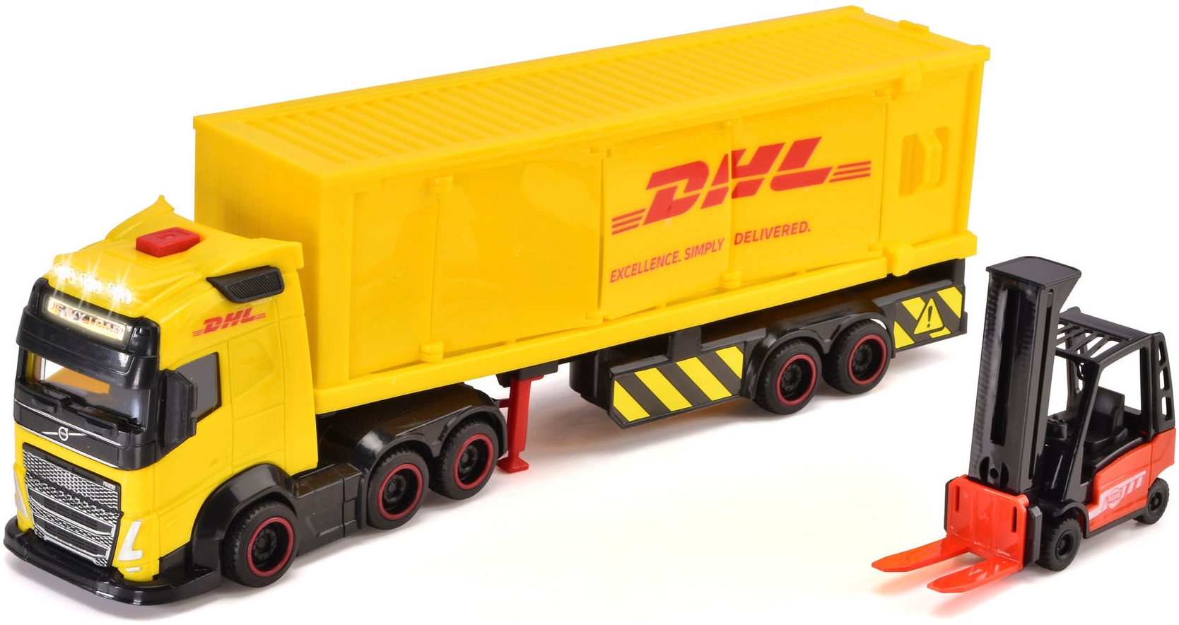 Dickie Toys Spielzeug-LKW »DHL Truck«, mit Licht und Sound