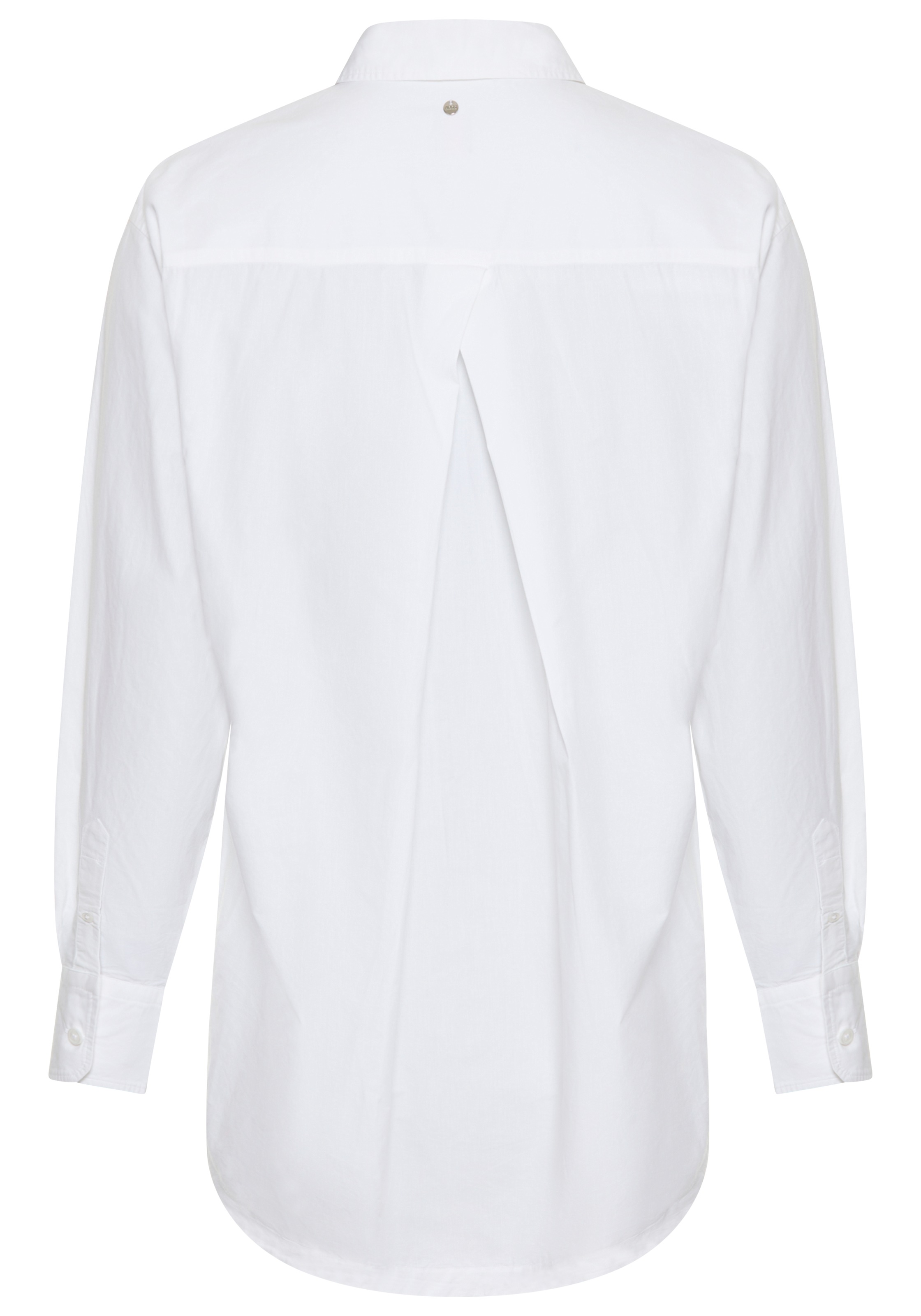 BOSS ORANGE Hemdbluse Bostucci Premium Damenmode mit Kellerfalte am Rücken günstig online kaufen