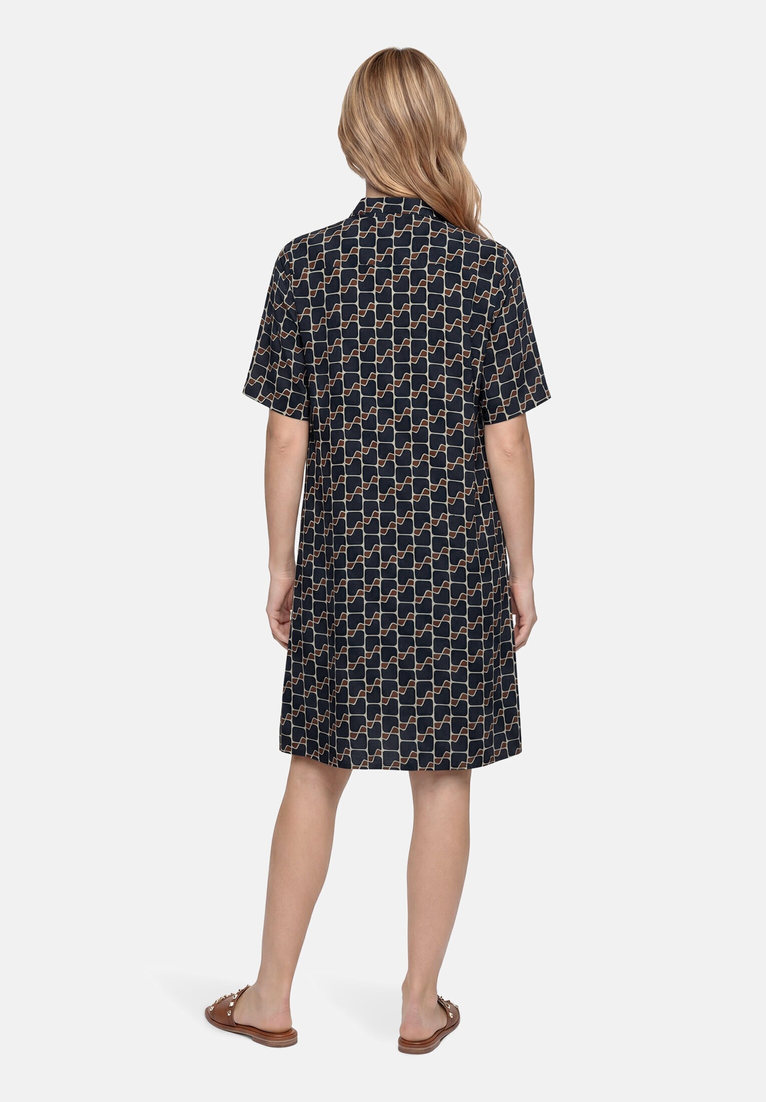 Betty Barclay Hemdblusenkleid »Damen mit Aufdruck« Nahttasche